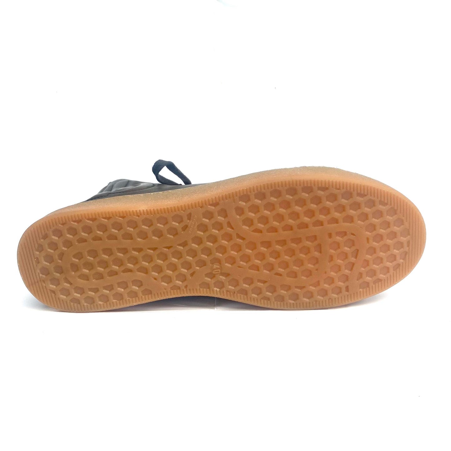 Bisgaard hoge sneaker met rits zwart Bruin