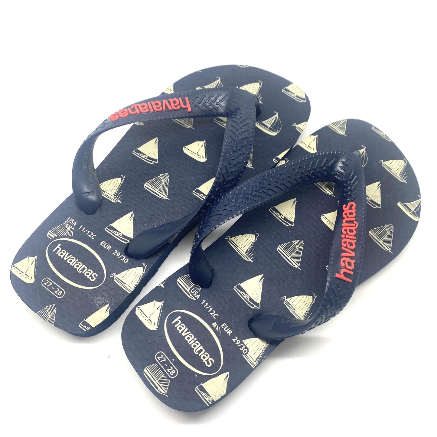 Havaianas blauw met bootjes