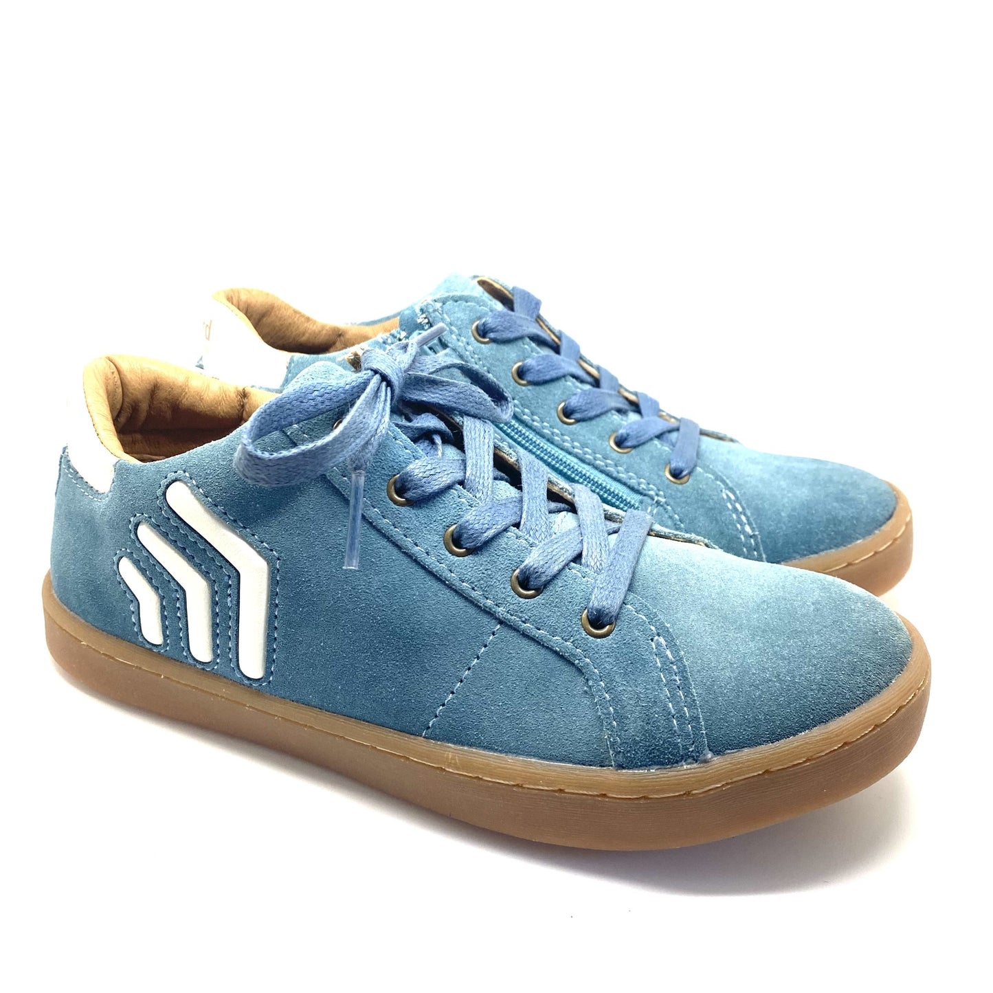 Bisgaard lage sneaker met veter en rits