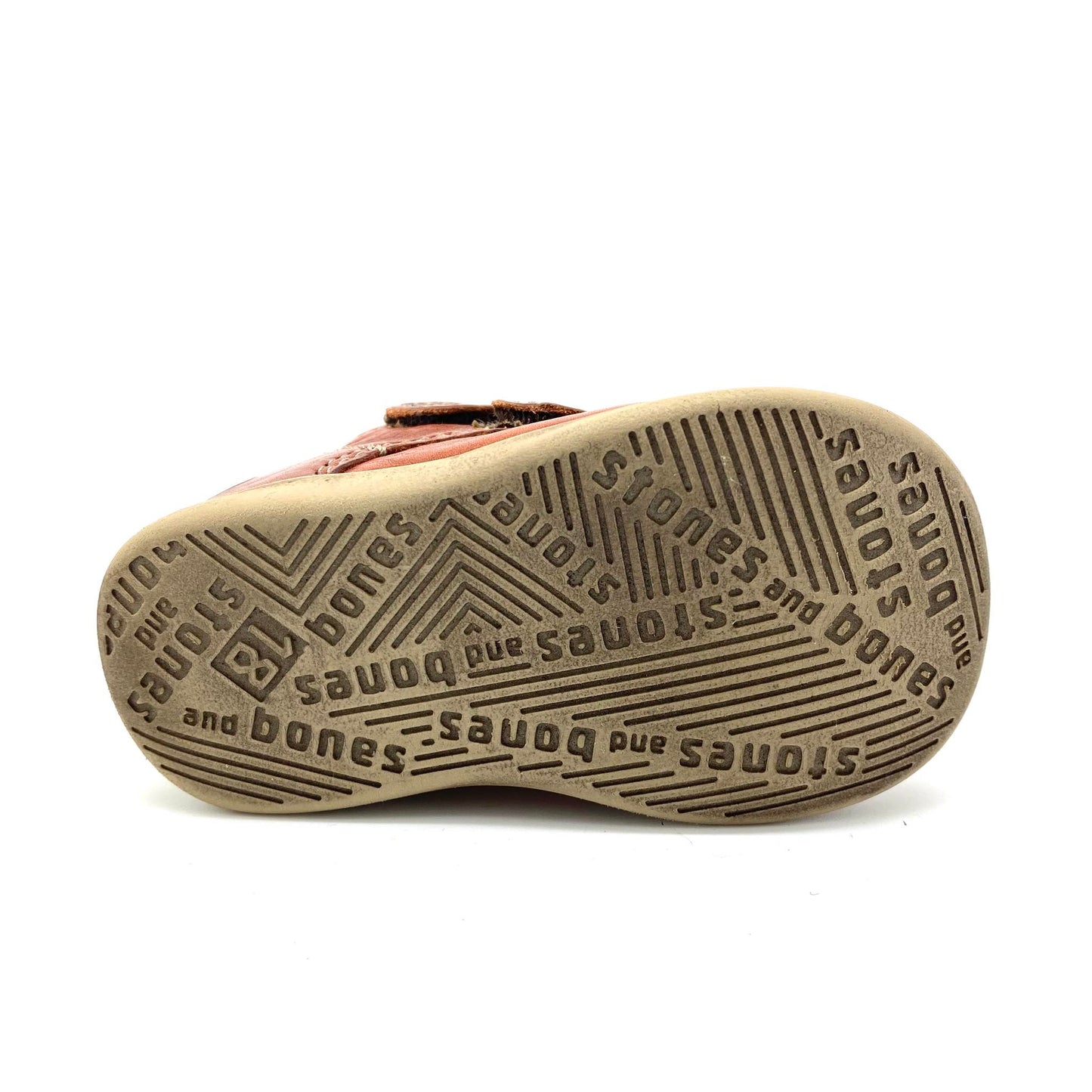 Stones and Bones velcro schoen jongens cognac winter