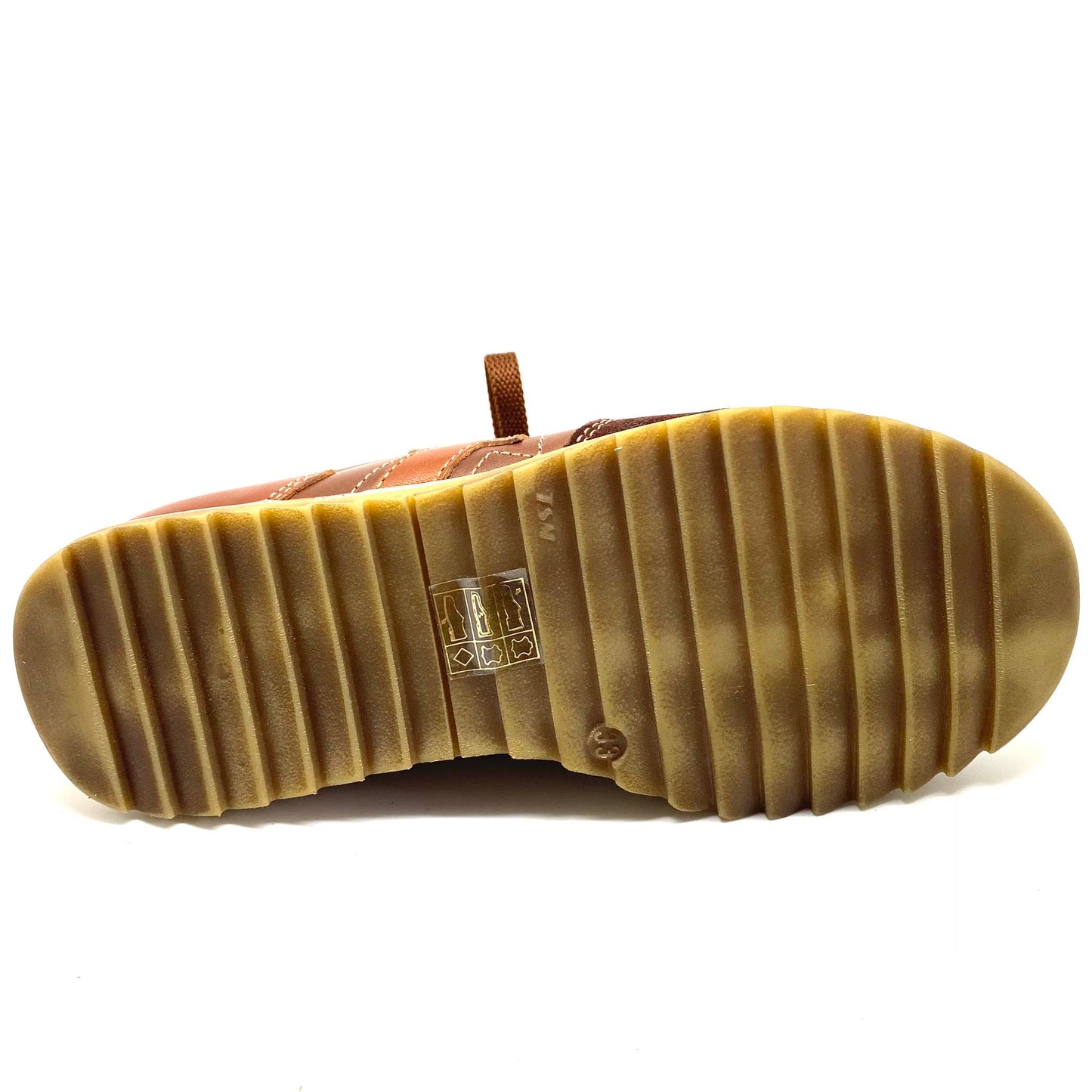 Stones and Bones lage sneaker cognac