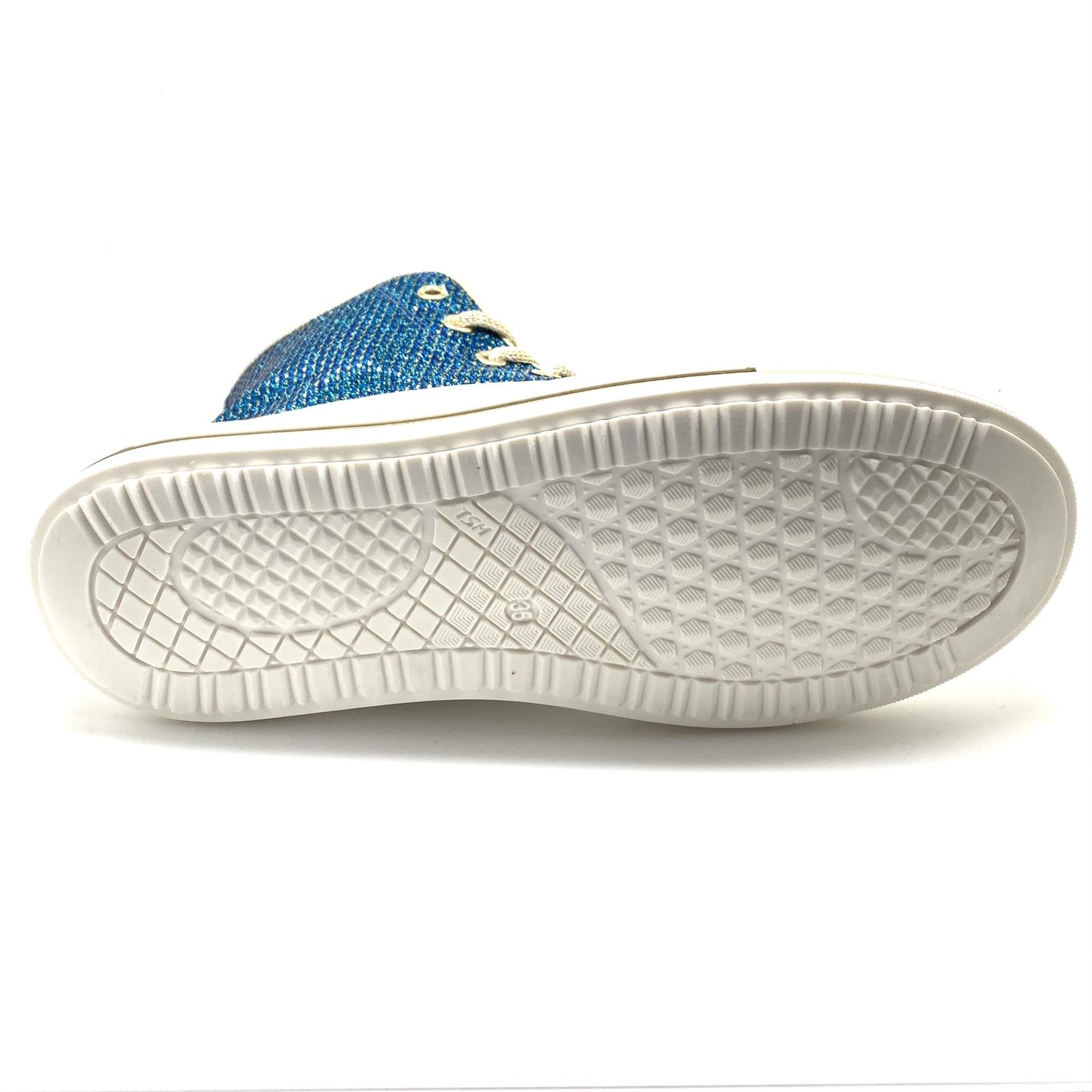 Zecchino D'oro hoge blauwe sneaker