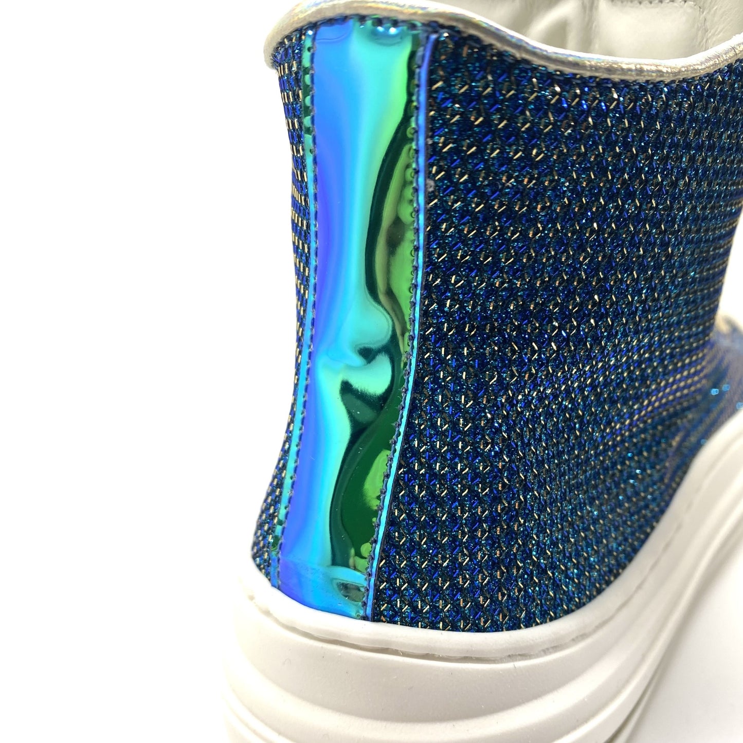 Zecchino D'oro hoge blauwe sneaker