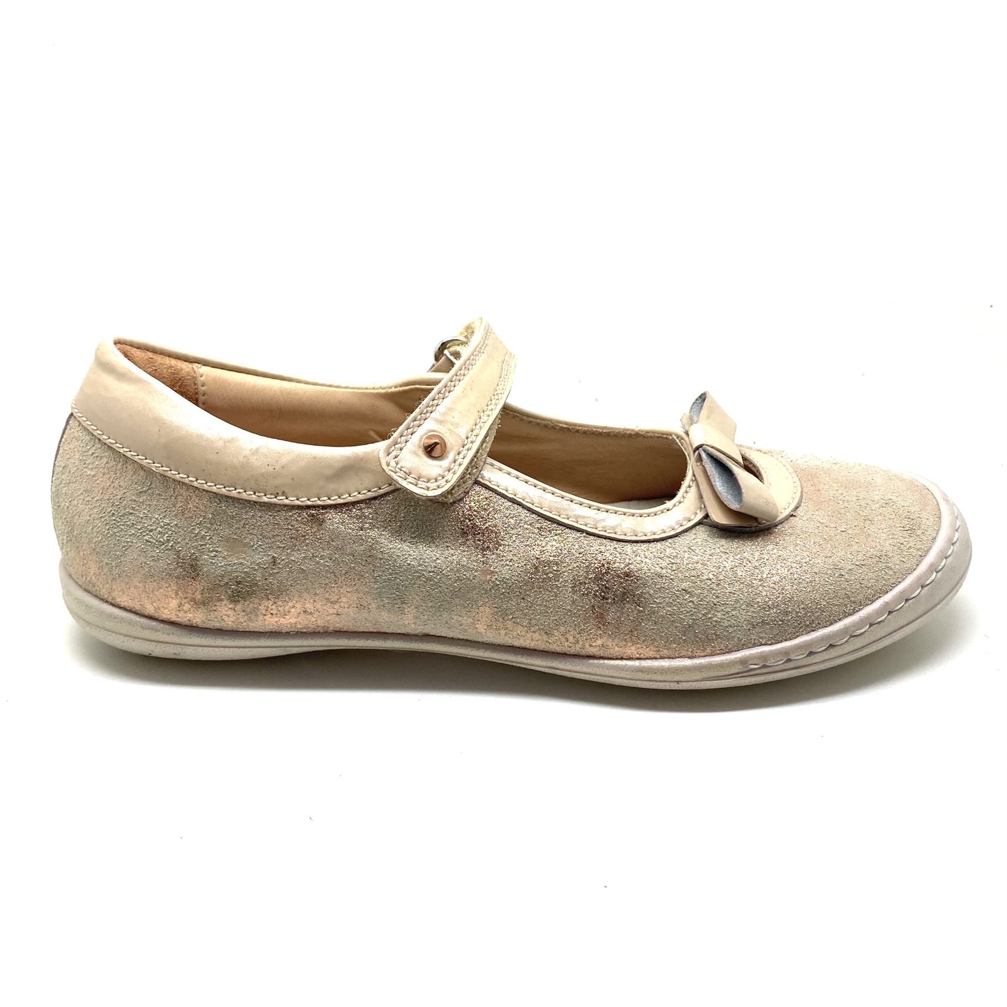 Rondinella ballerina met rubberen tip en velcro