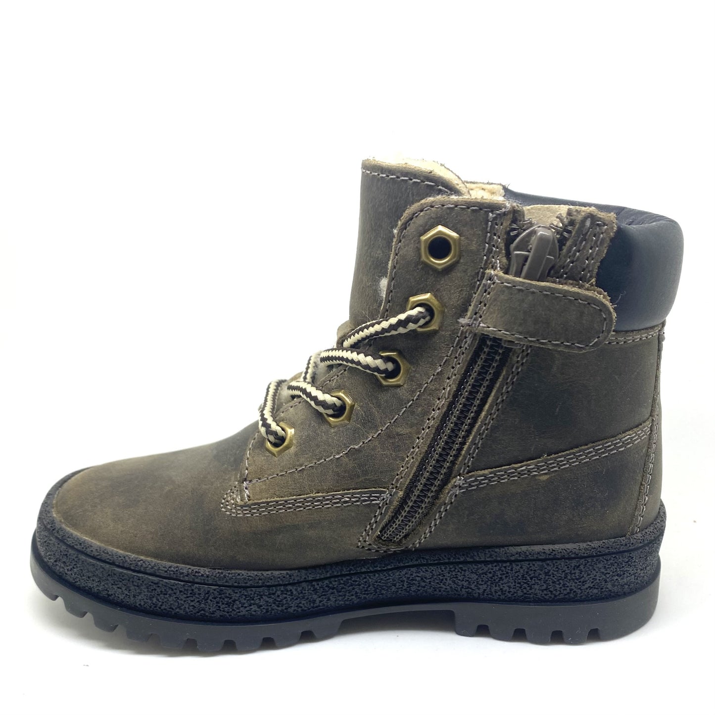Pinocchio boots met pels in