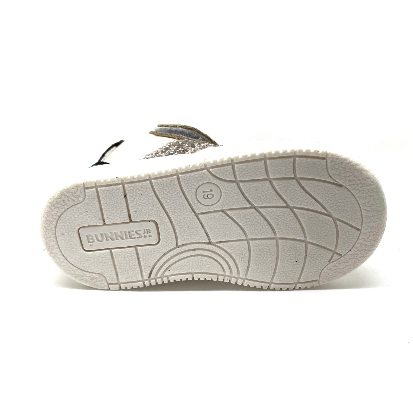 Bunnies flexibel sneakertje met velcro en rekveters