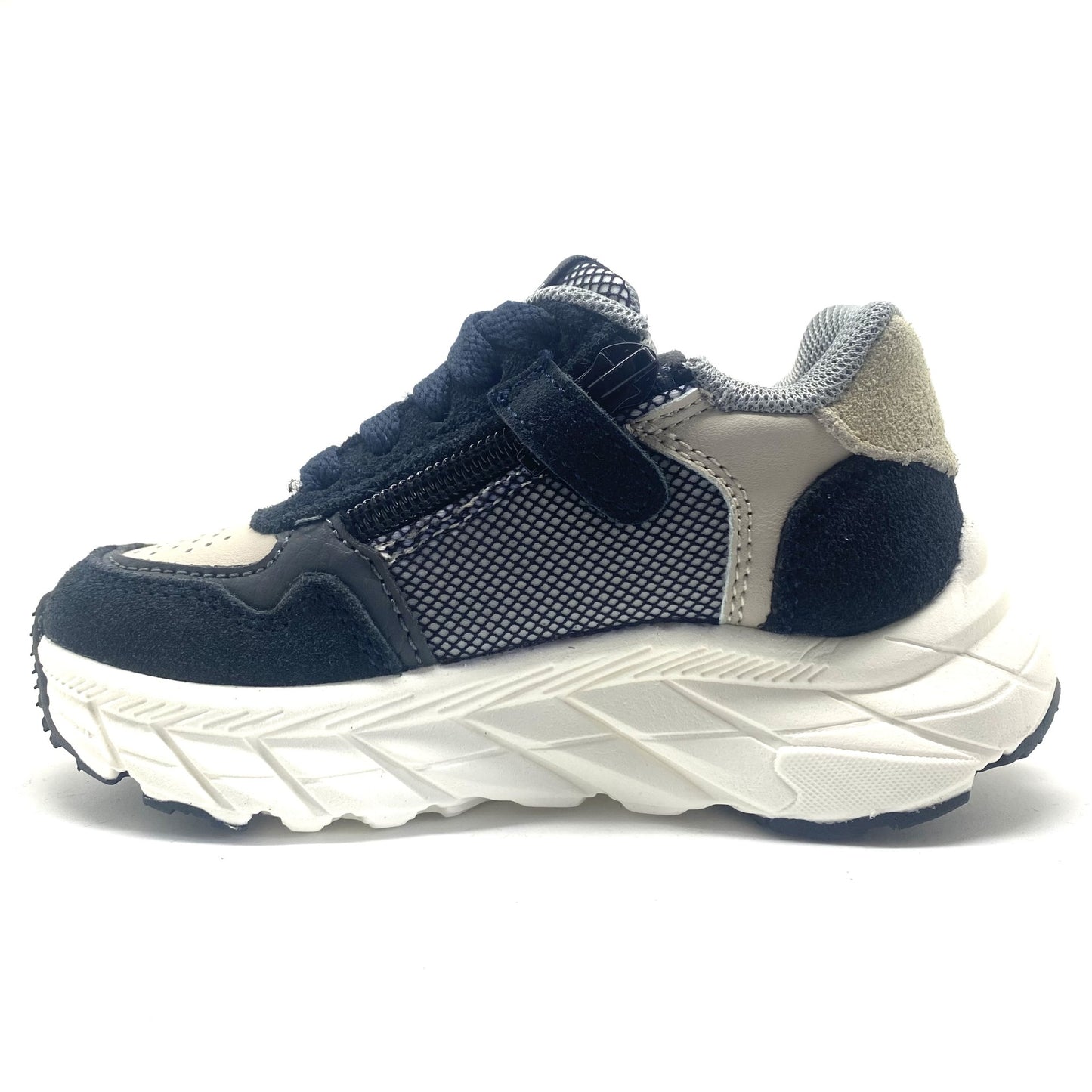 Bunnies runner blauw en beige