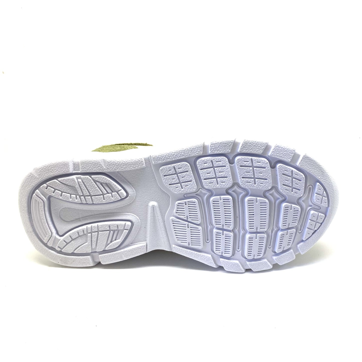 Bunnies runner kaki en fluo geel