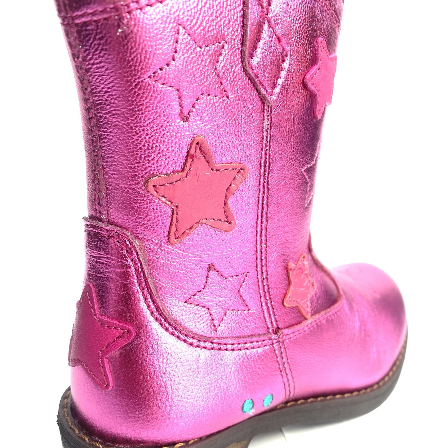 Bunnies roze cowboy laars met sterretjes