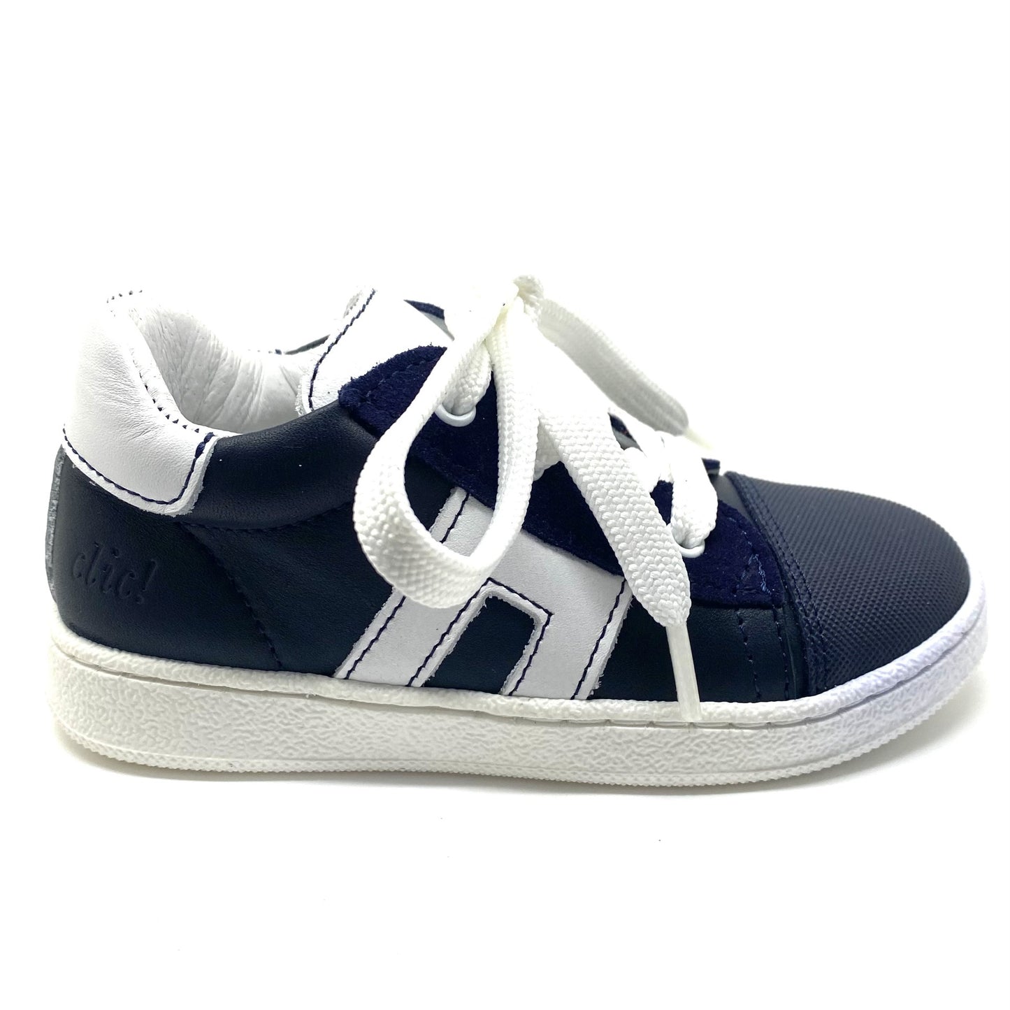 Clic sneaker donker blauw zonder rits