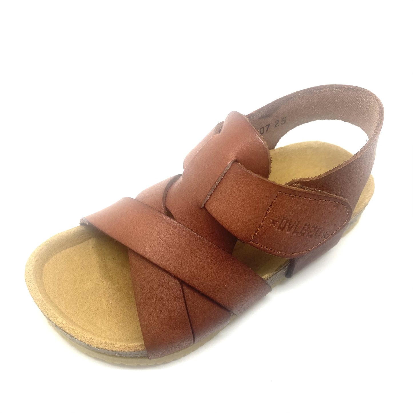 Develab sandaal met voorgevomd voetbedje