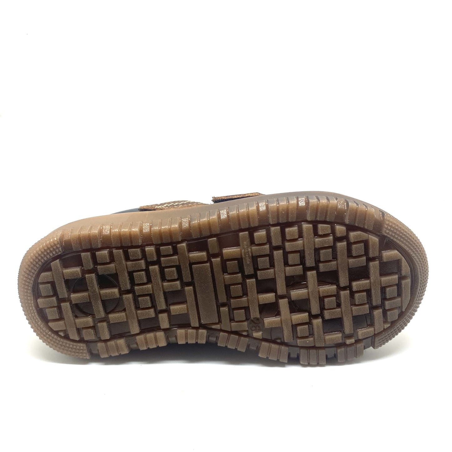 Develab sneaker met plakkers en rubberen tip