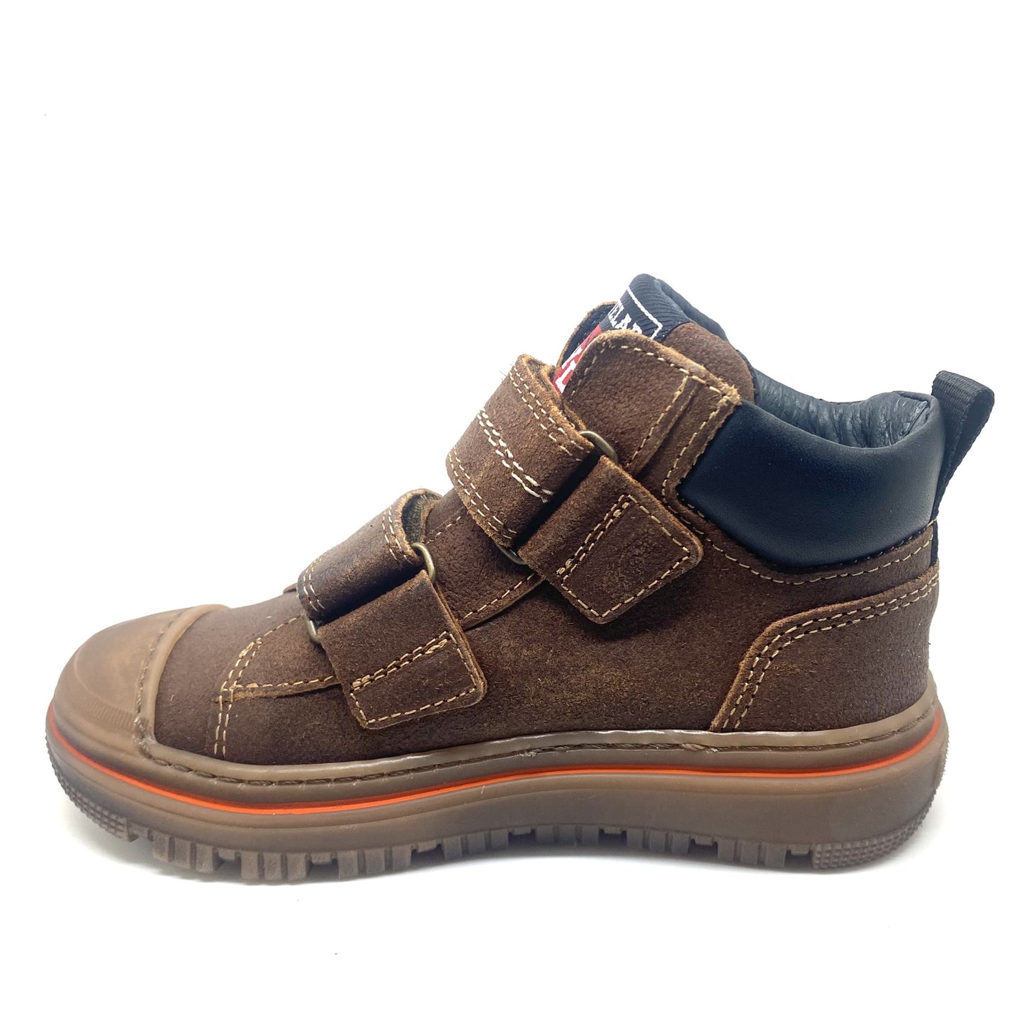 Develab sneaker met plakkers en rubberen tip