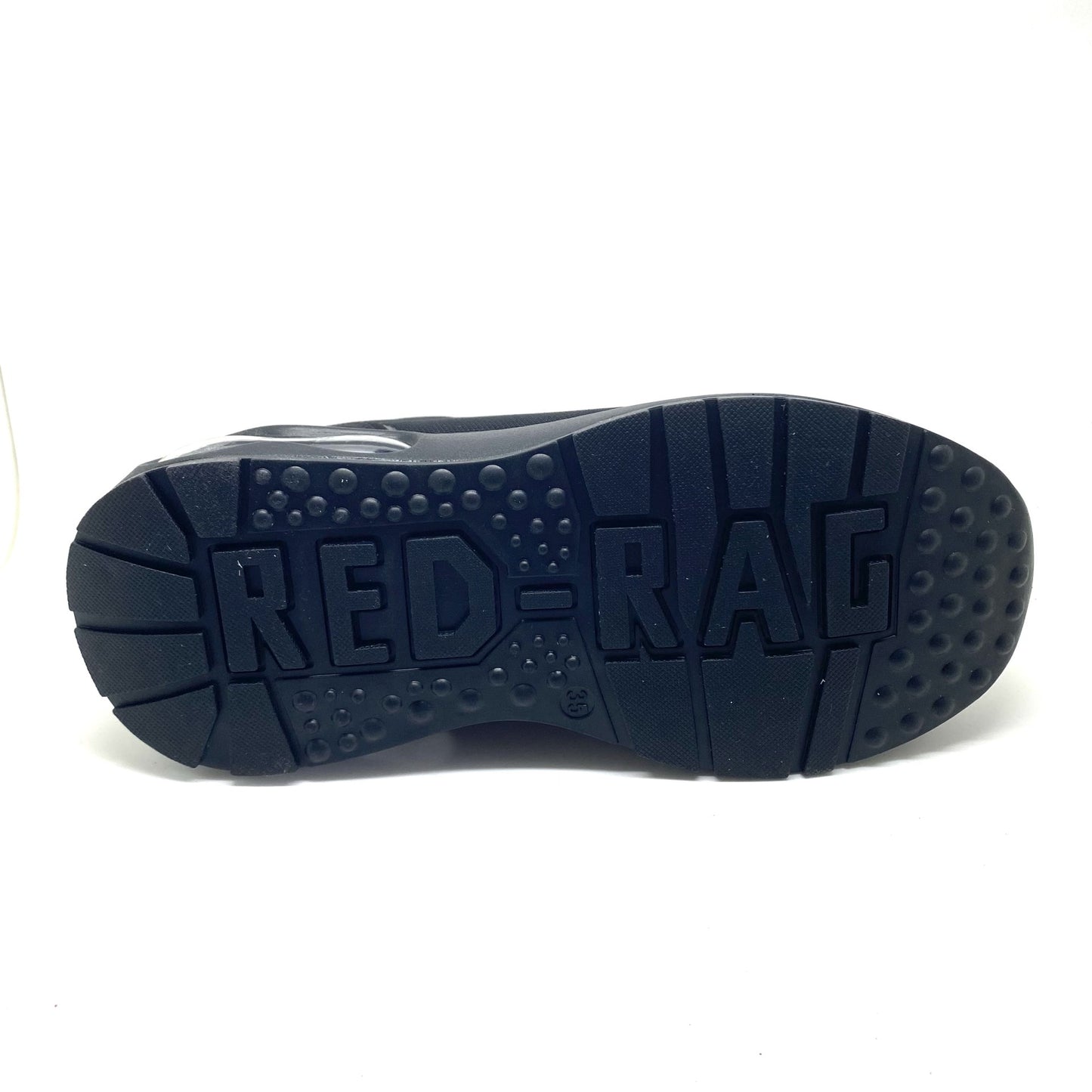Red Rag runner met drukknop sluiting