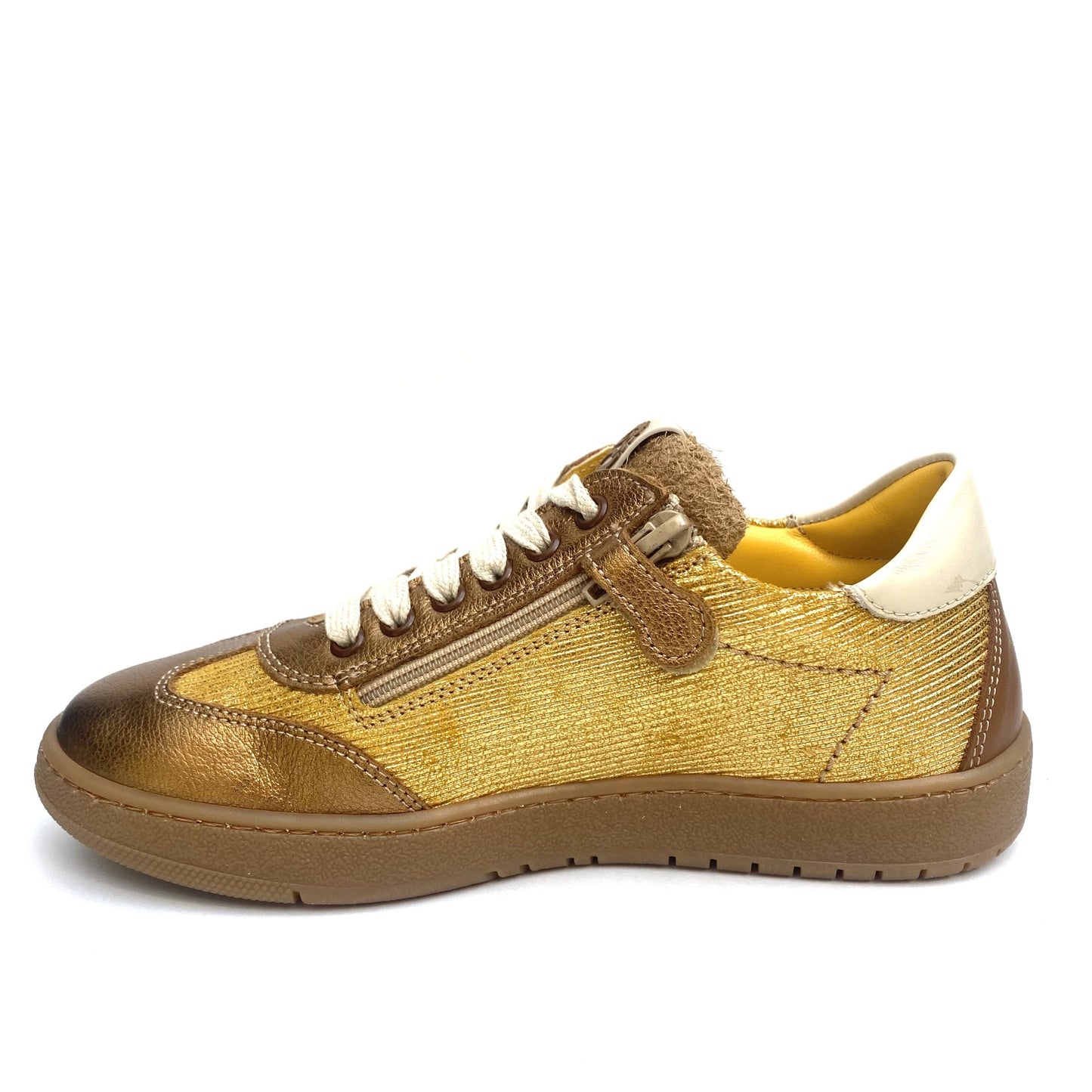 Stones and Bones LEMMI gouden lage sneaker