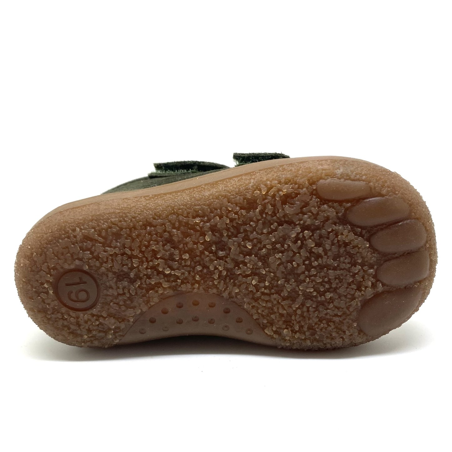 Pinocchio eerste stapper groen met 2 velcro