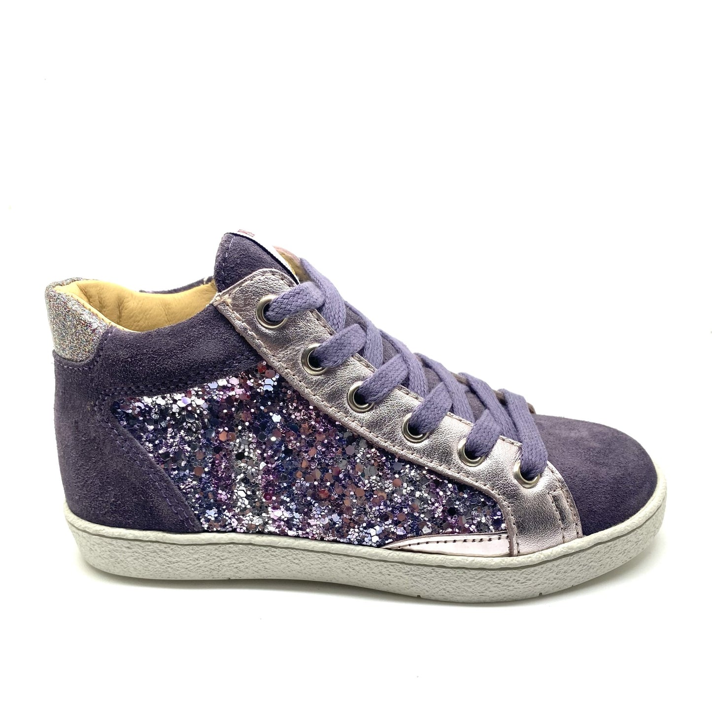 Pom D'Api glitter sneaker paars