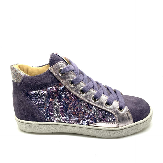 Pom D'Api glitter sneaker paars