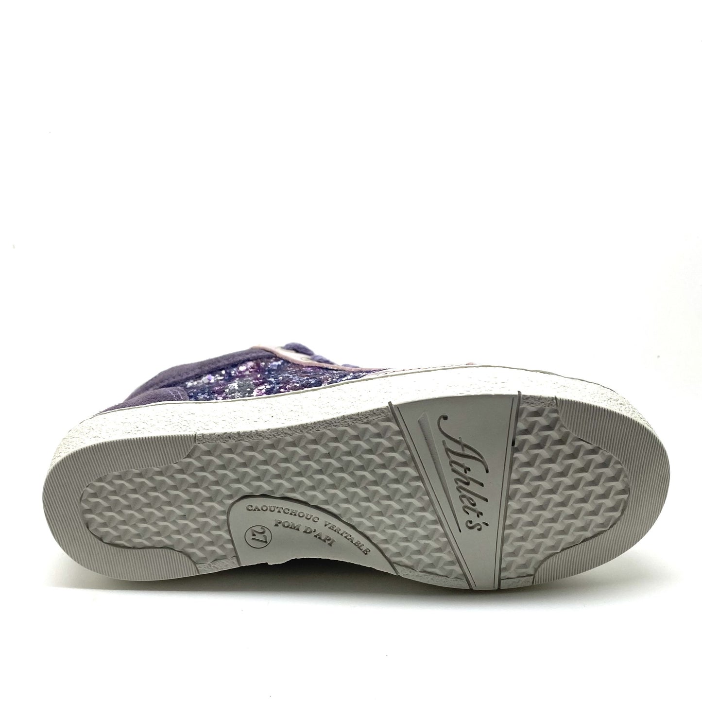 Pom D'Api glitter sneaker paars