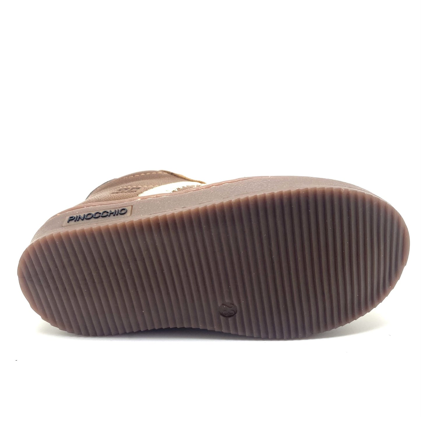 Pinocchio half hoge sneaker bruin