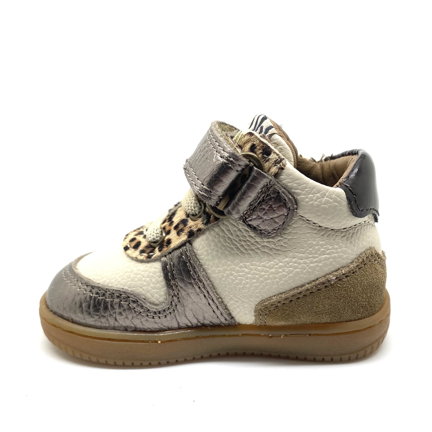 Develab flexibel sneakertje met velcro en rekveters
