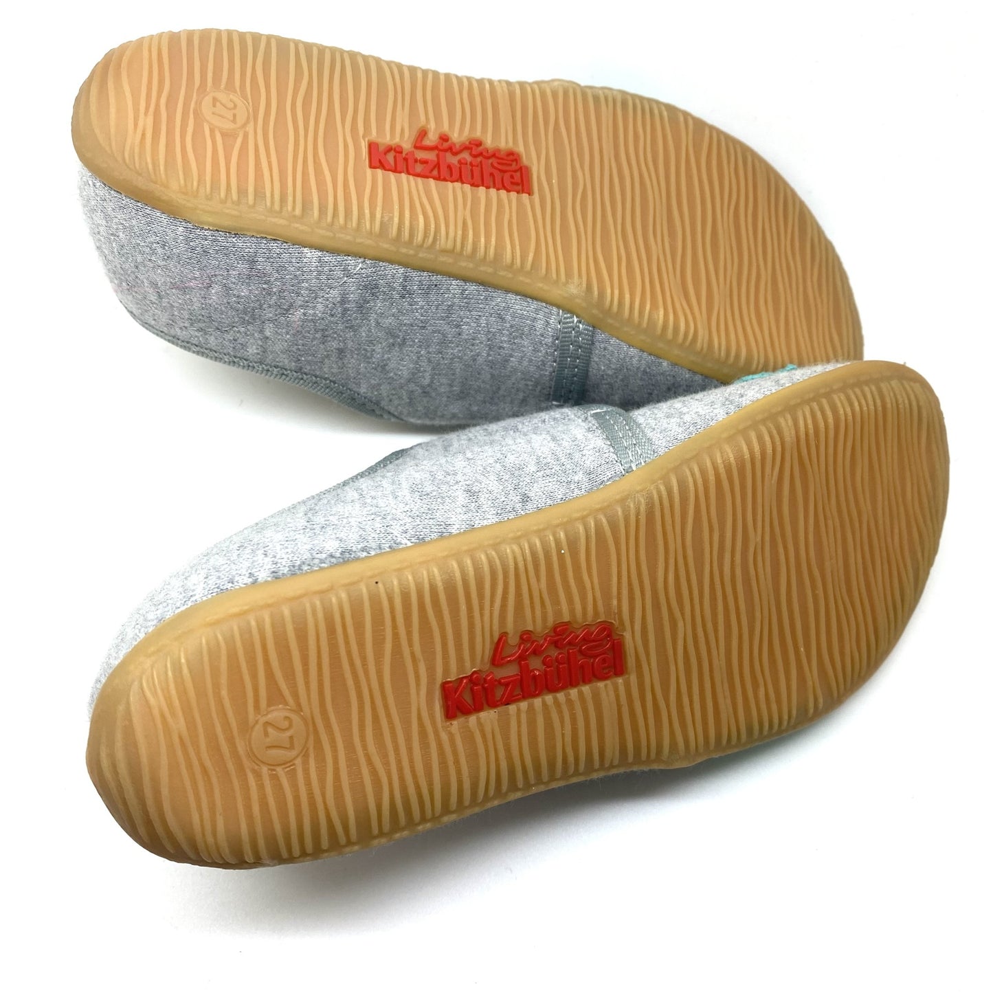 Kitzbühel pantoffel blauw met kat en voetbal