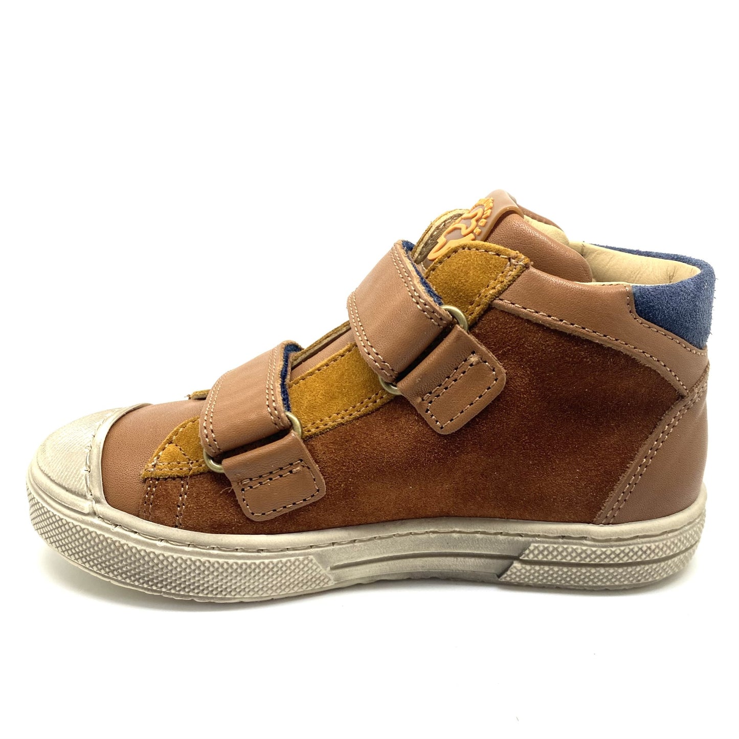 Stones and Bones sneaker met velcro en rubberen tip