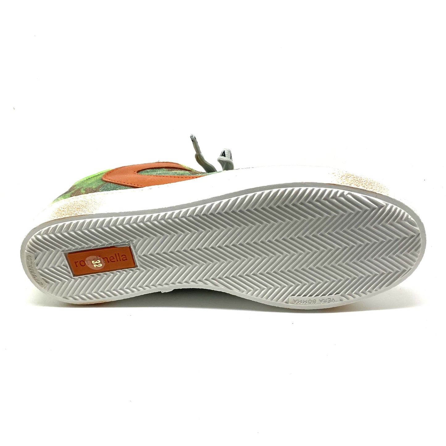 Rondinella lage sneaker leger print