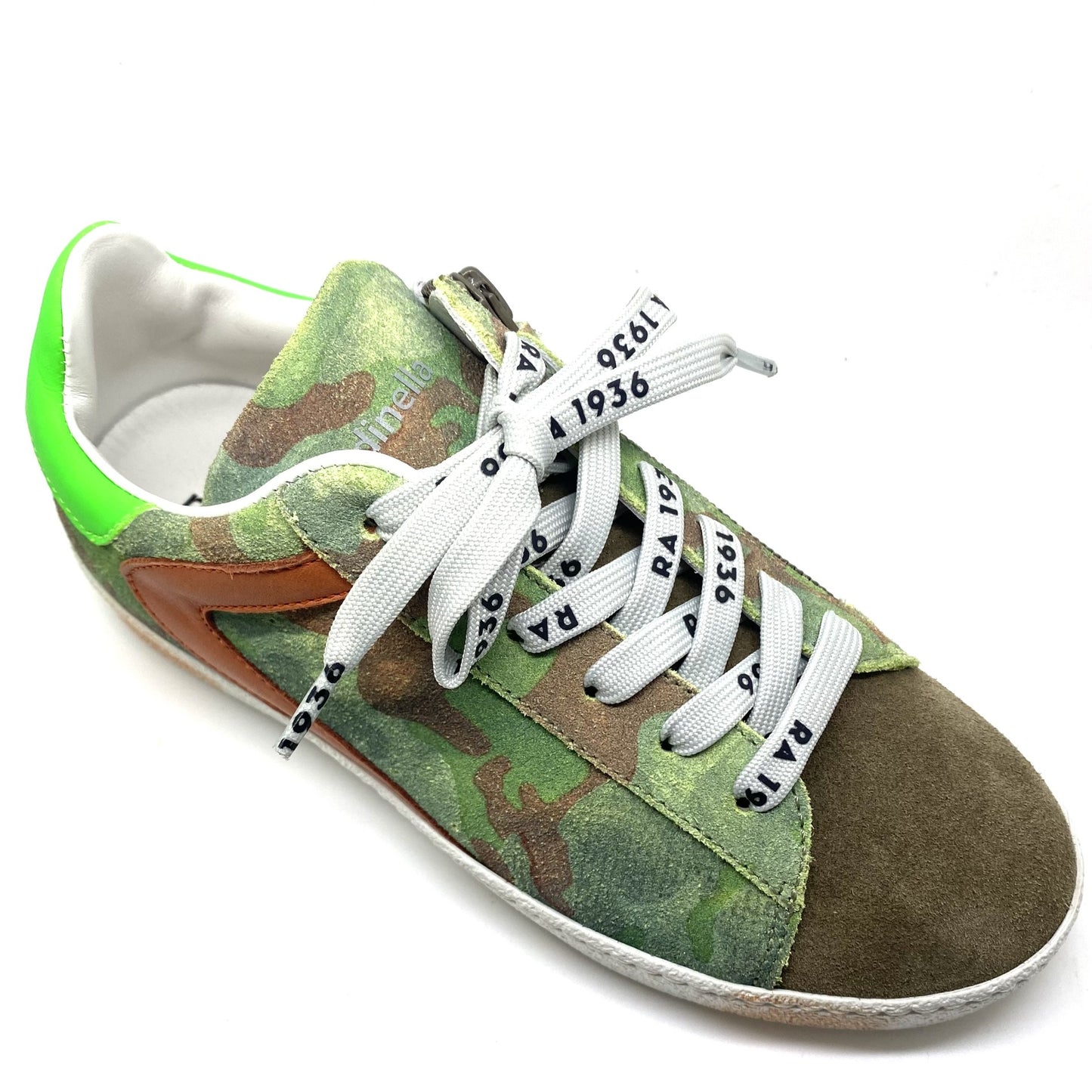 Rondinella lage sneaker leger print