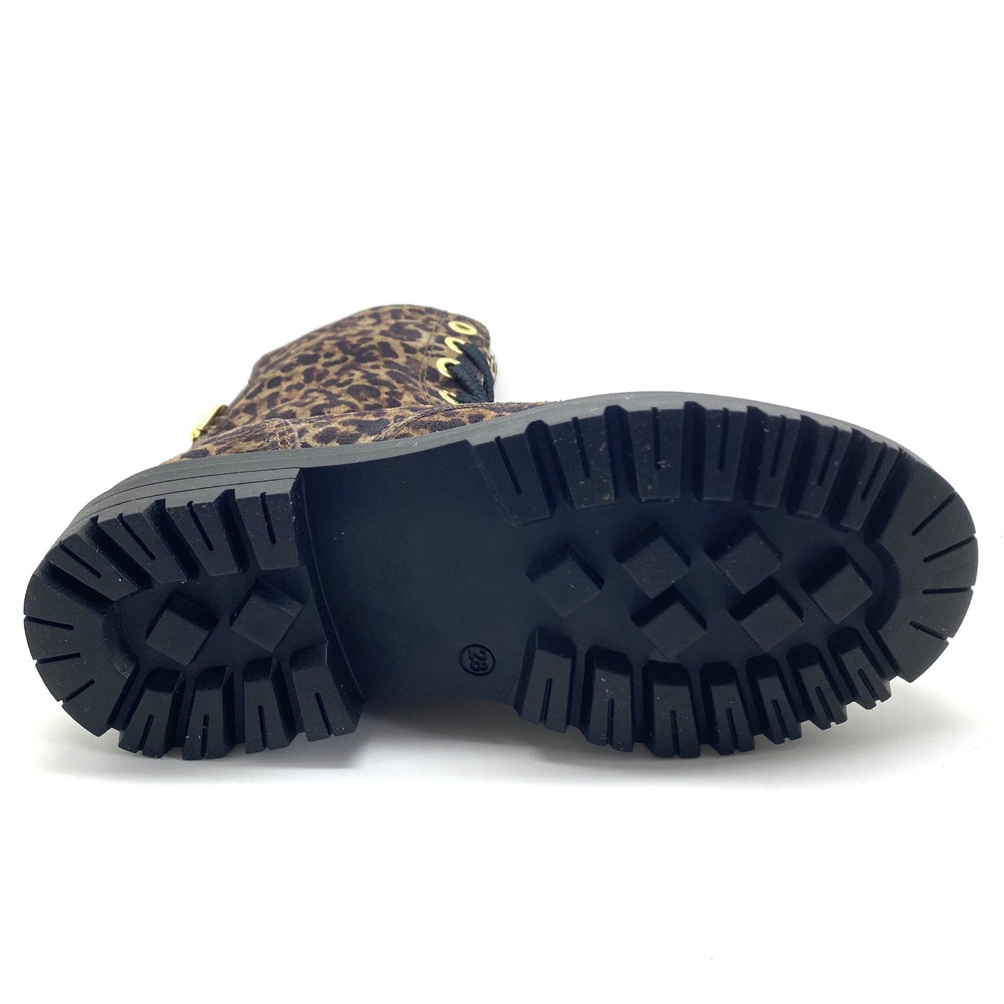 Red Rag leopard veterbottine