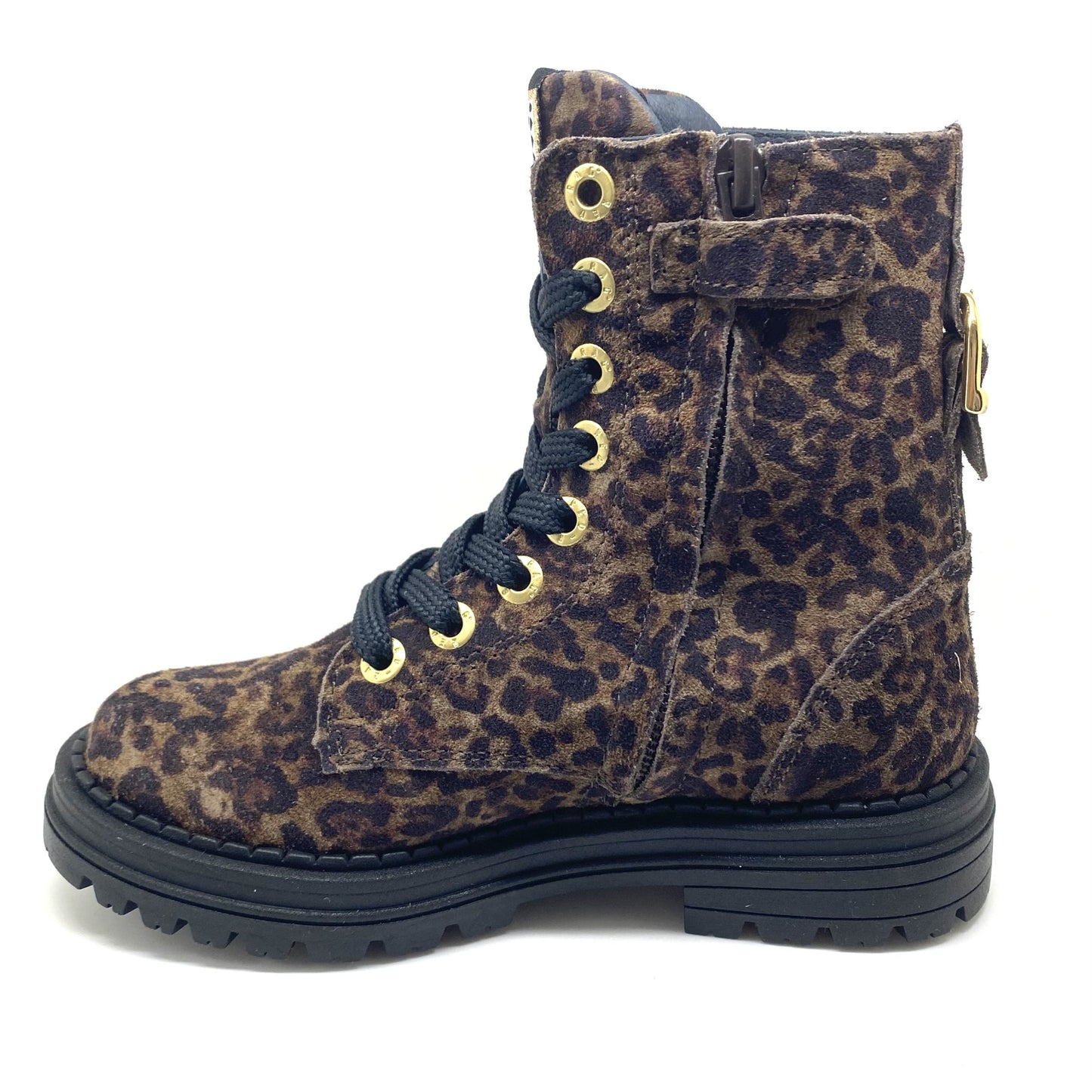 Red Rag leopard veterbottine