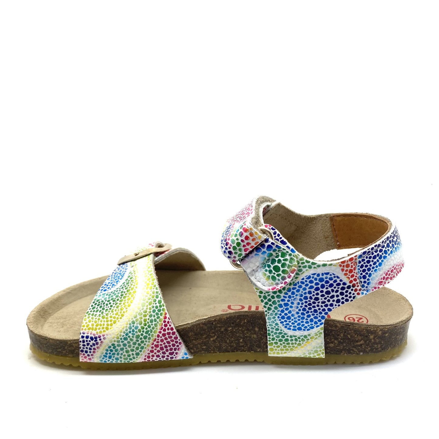 Lunella sandaal multicolor voorgevormd voetbed