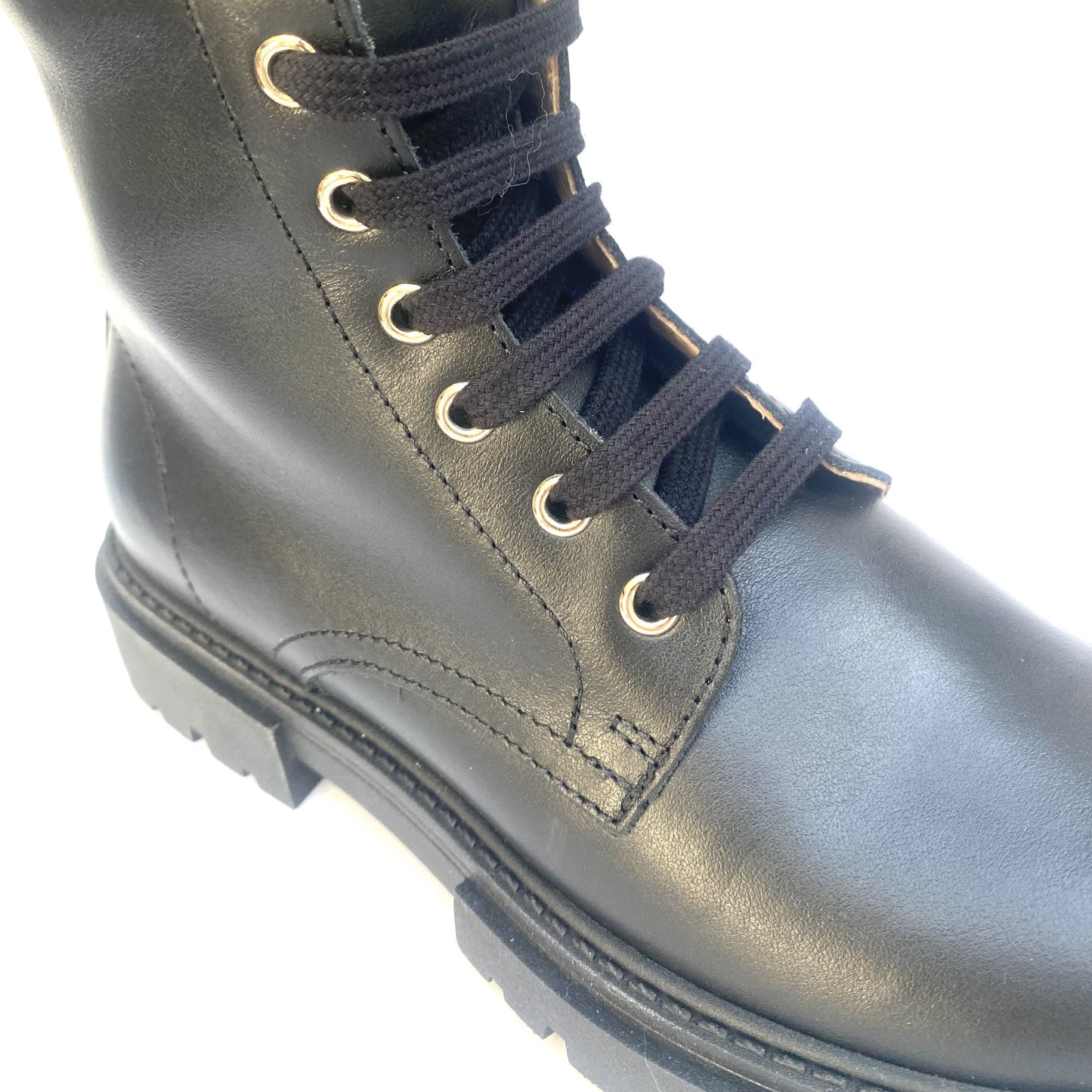 Lunella stoere veterbottine zwart