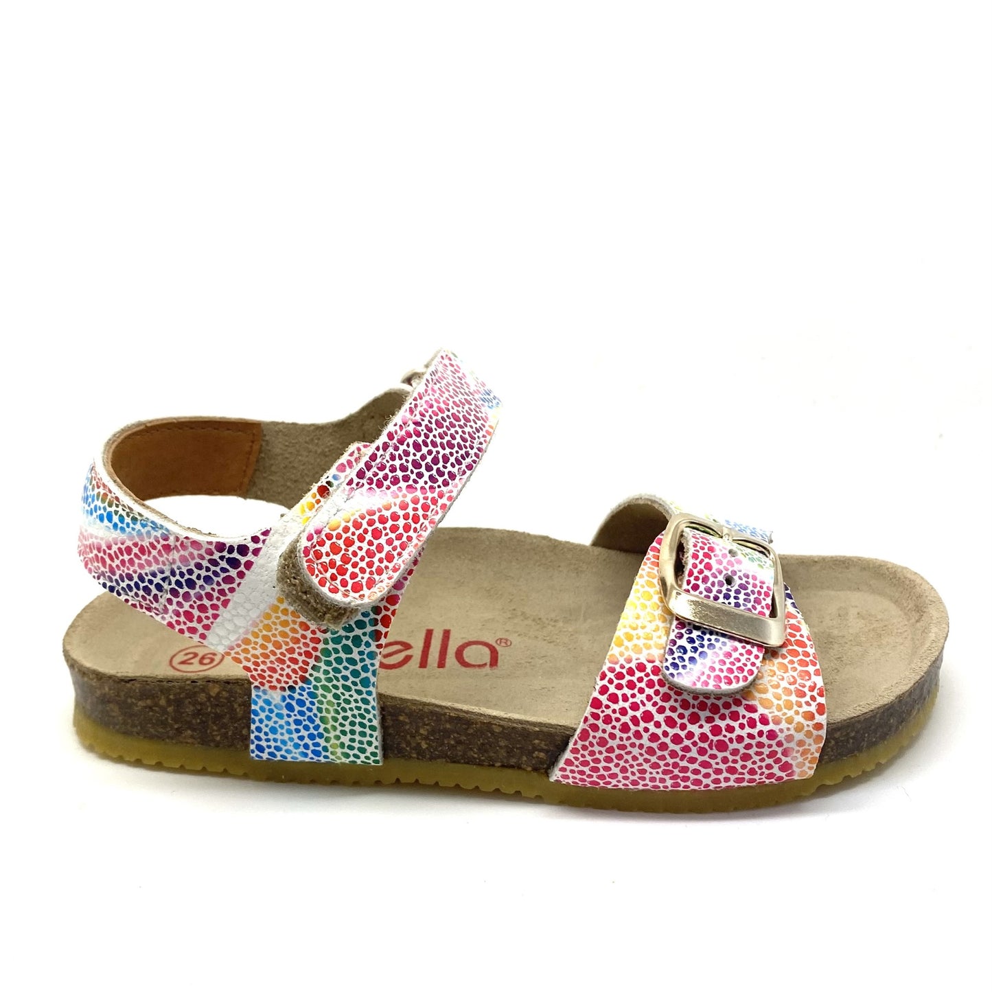 Lunella sandaal multicolor voorgevormd voetbed