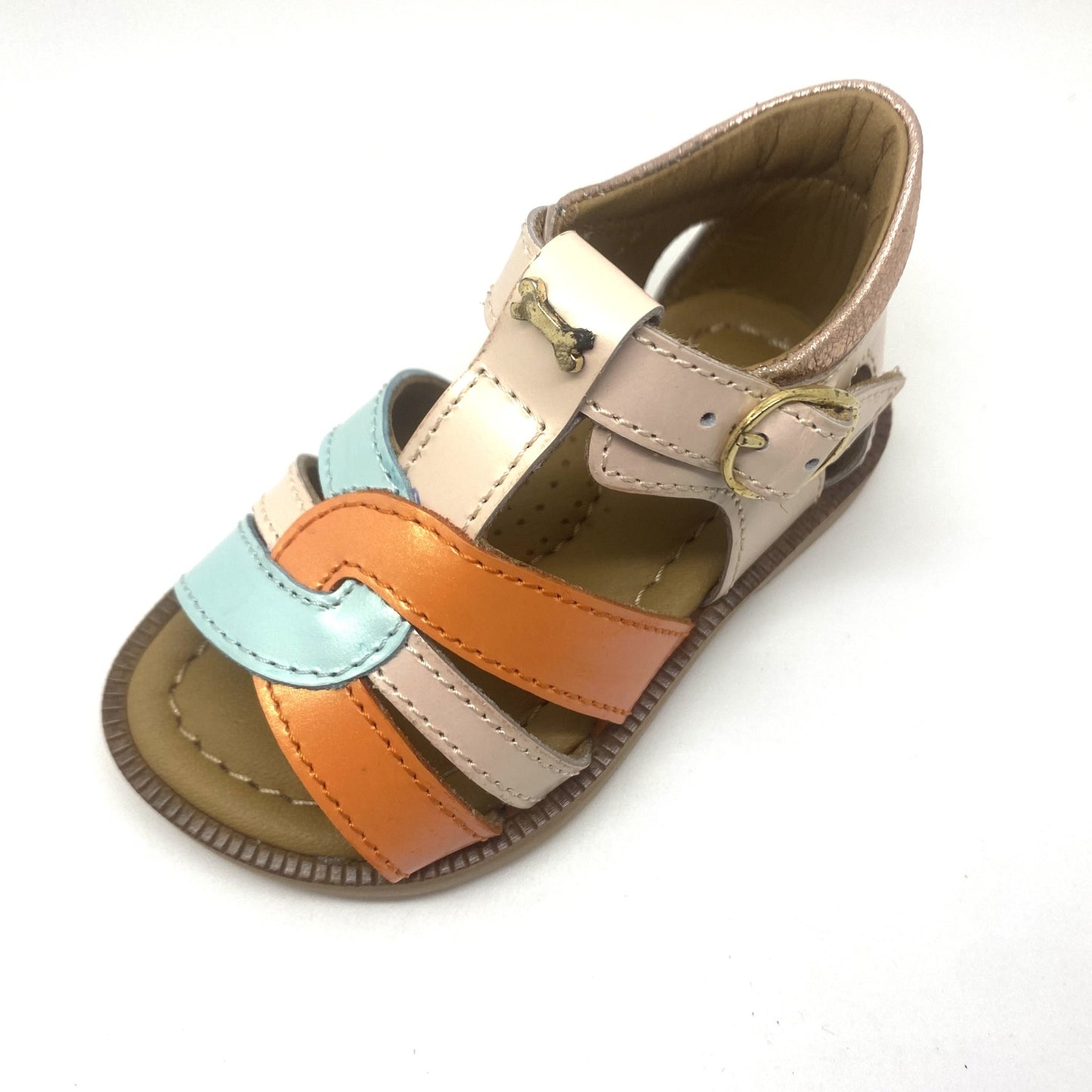 Stones and Bones MIU sandaal met mooie kleurtjes