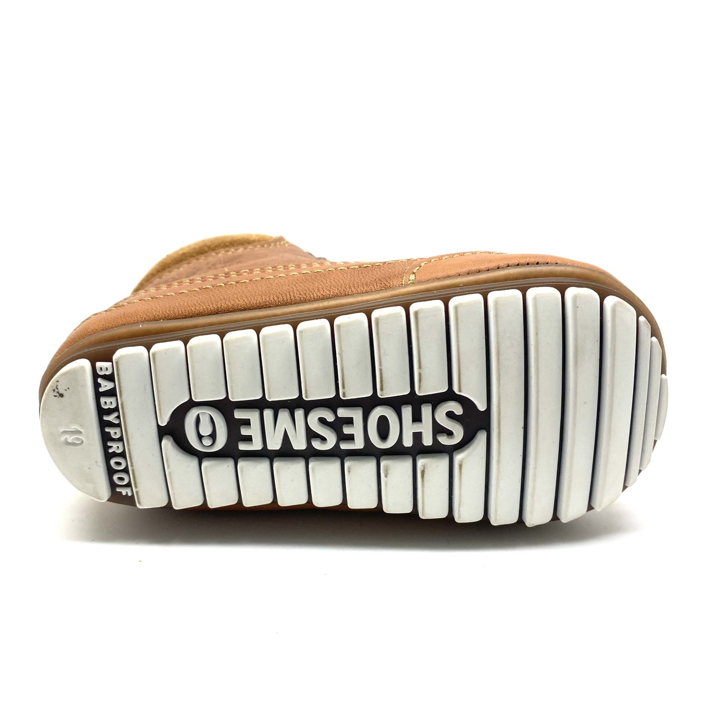 Shoesme parkschoen in cognac kleur