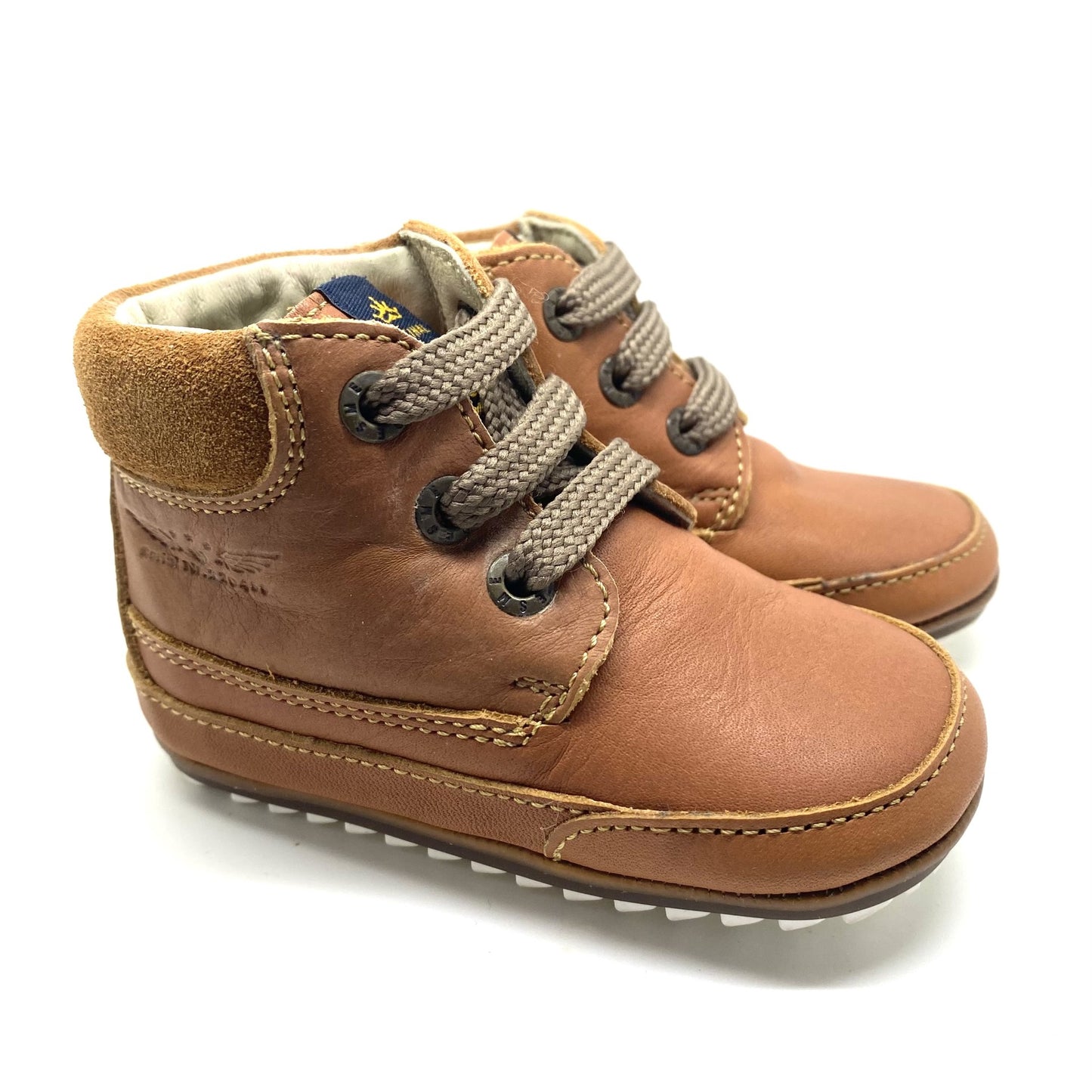 Shoesme parkschoen in cognac kleur