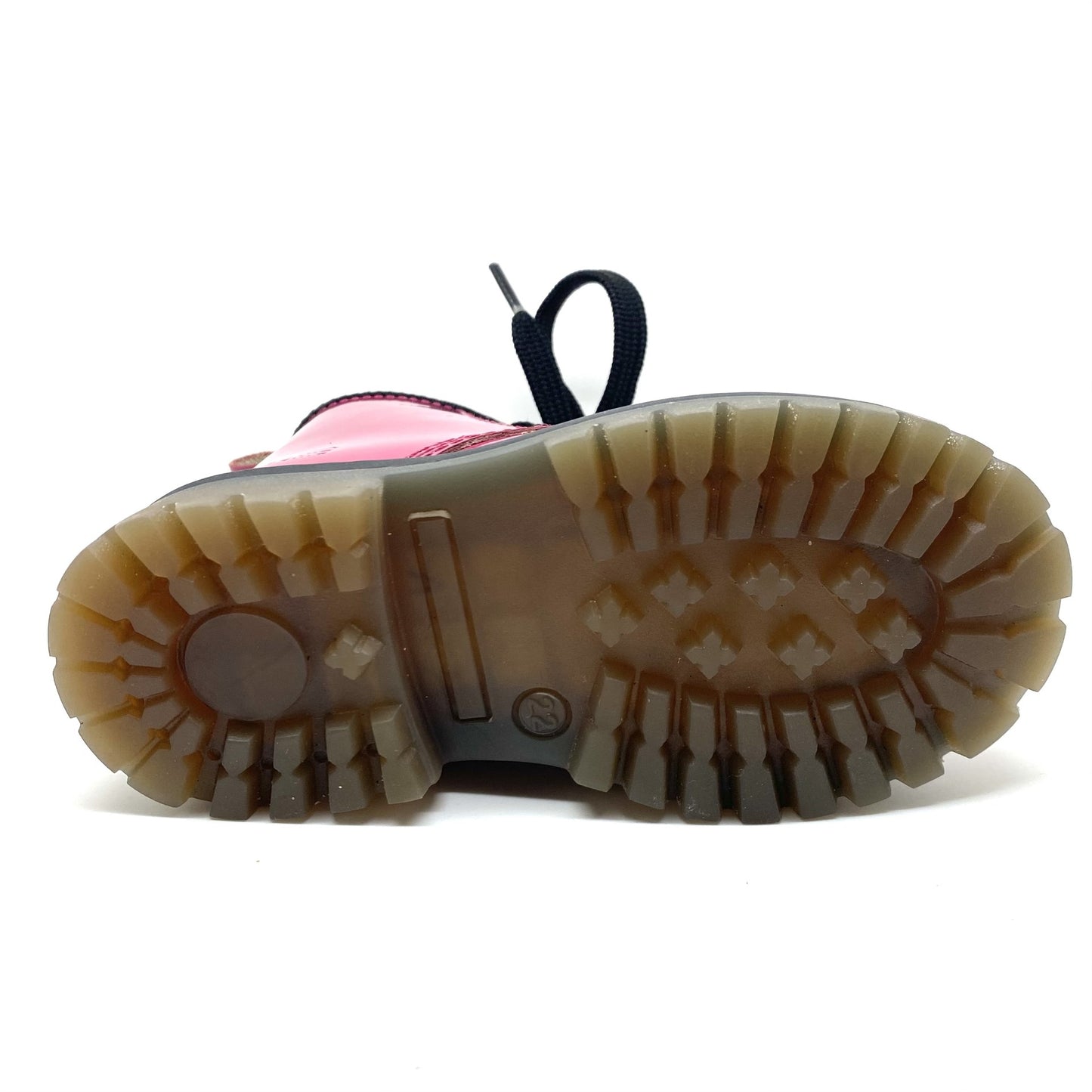 Pinocchio veter bottine in roze lak