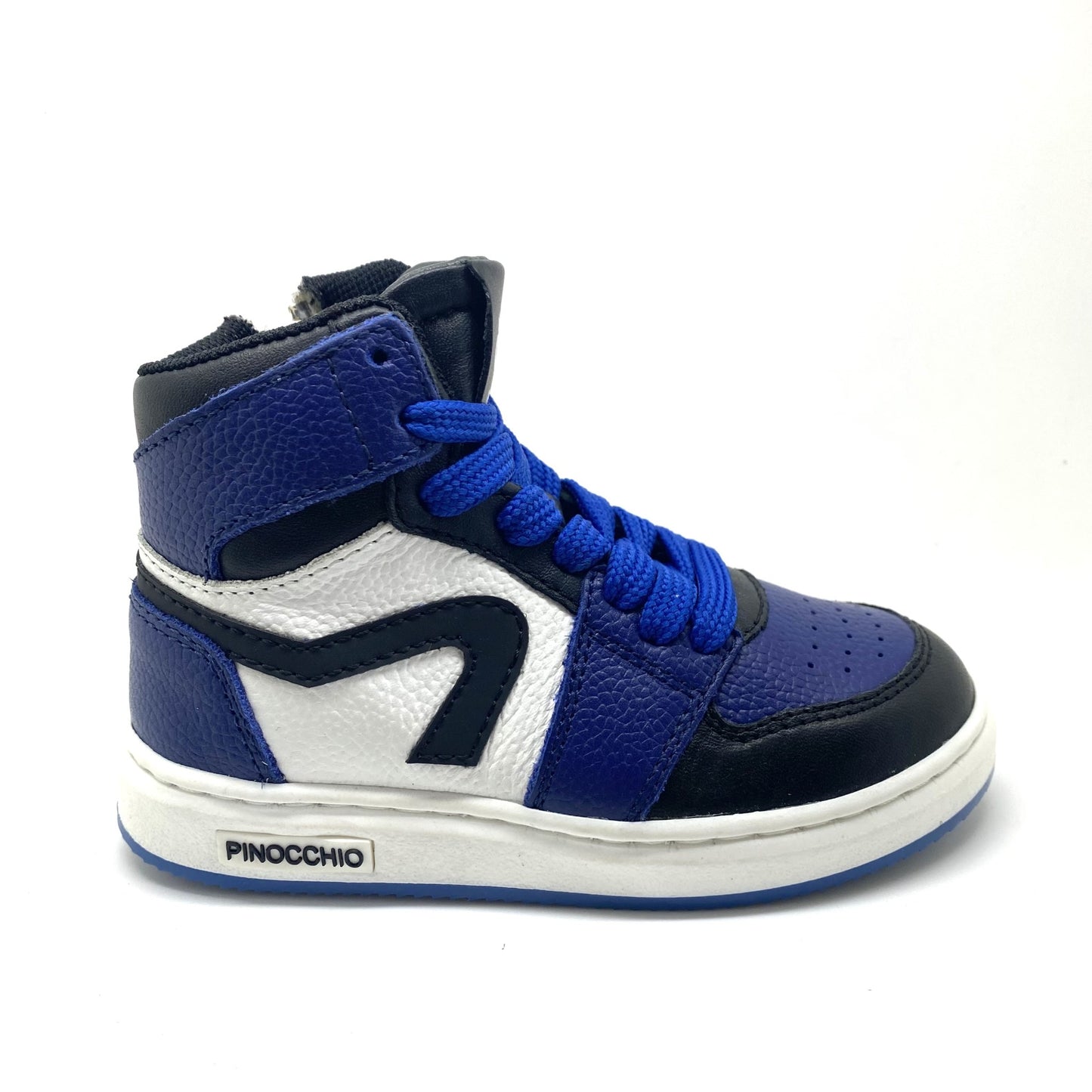 Pinocchio sneaker blauw wit