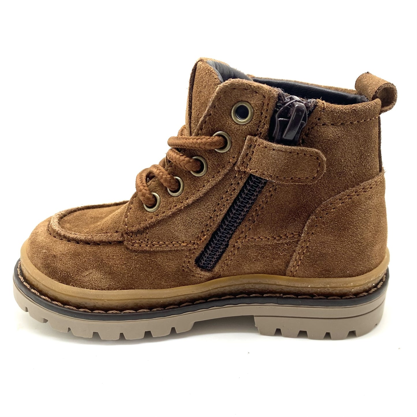 Pinocchio bootschoen hoog model cognac