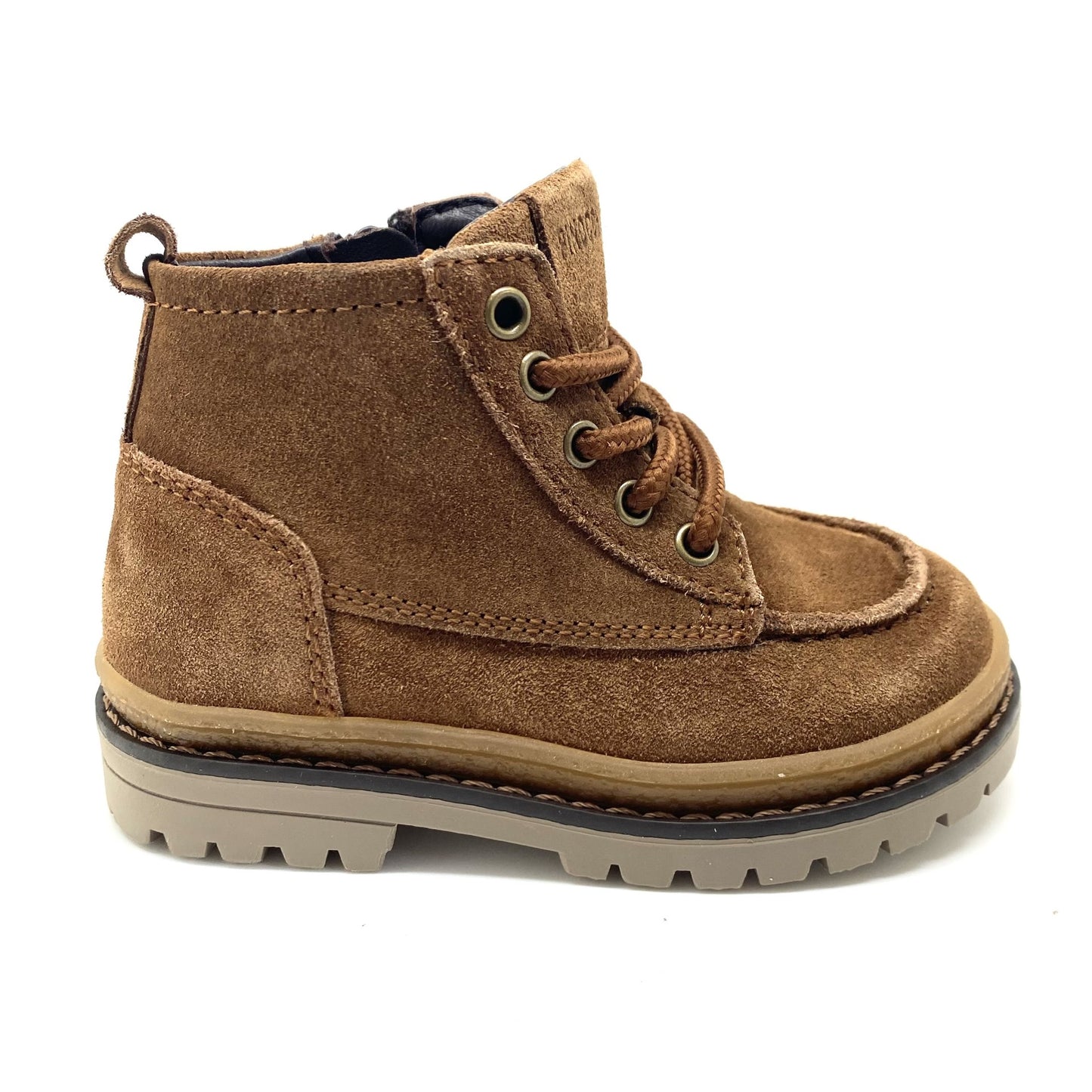 Pinocchio bootschoen hoog model cognac