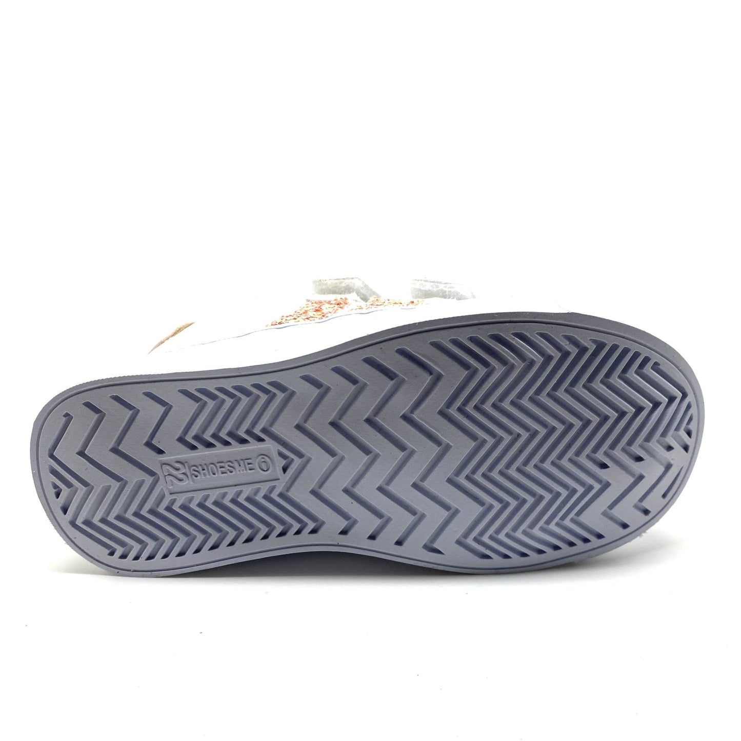 Shoesme sneaker met velcro en rubberen tip