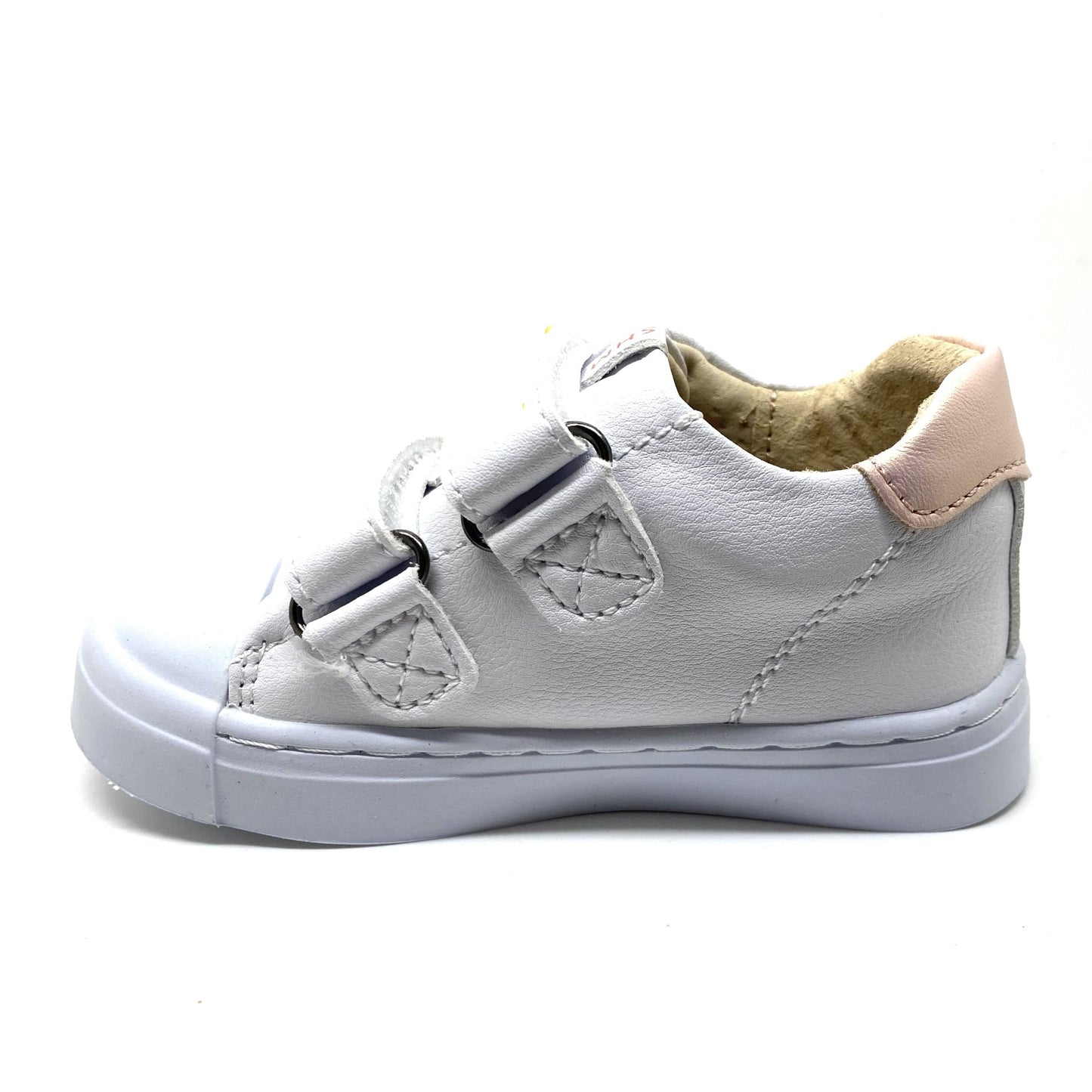 Shoesme sneaker met velcro en rubberen tip