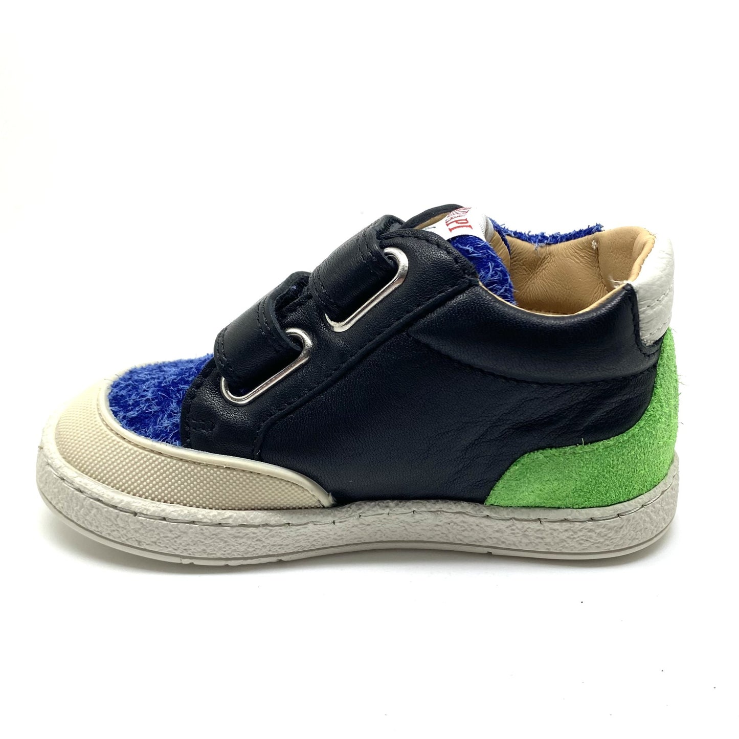 Pom D'api velcro schoen met mooie kleurencombinatie