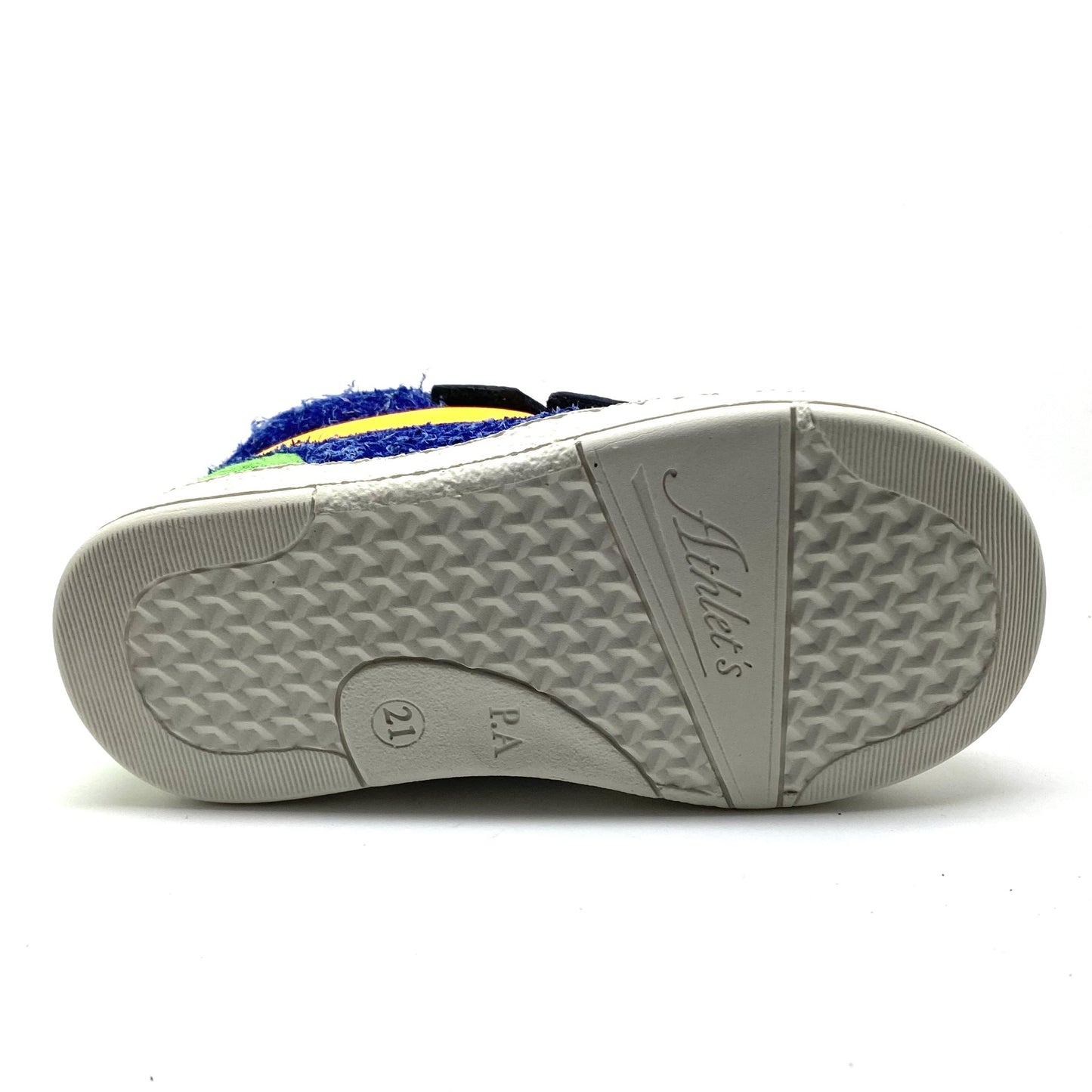 Pom D'api velcro schoen met mooie kleurencombinatie