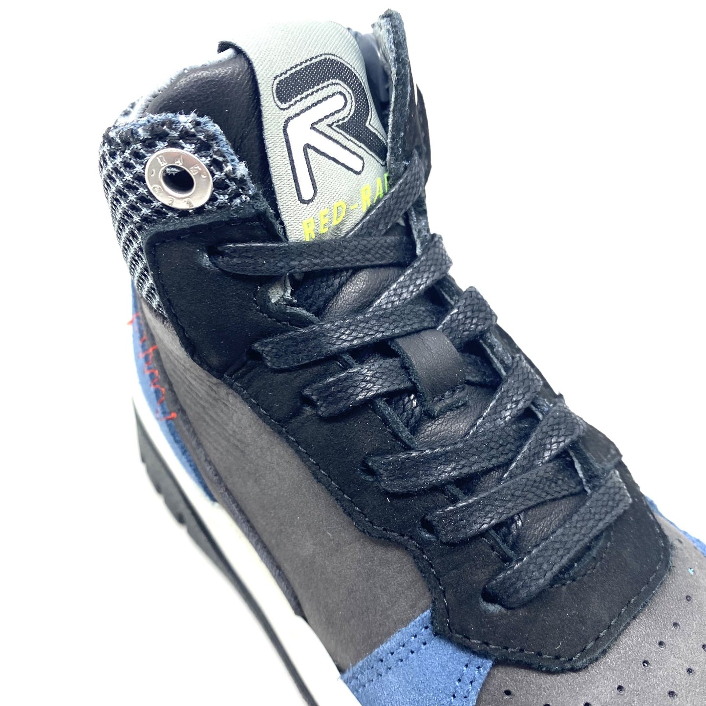 Red Rag hoge sneaker blauw donker grijs en zwart