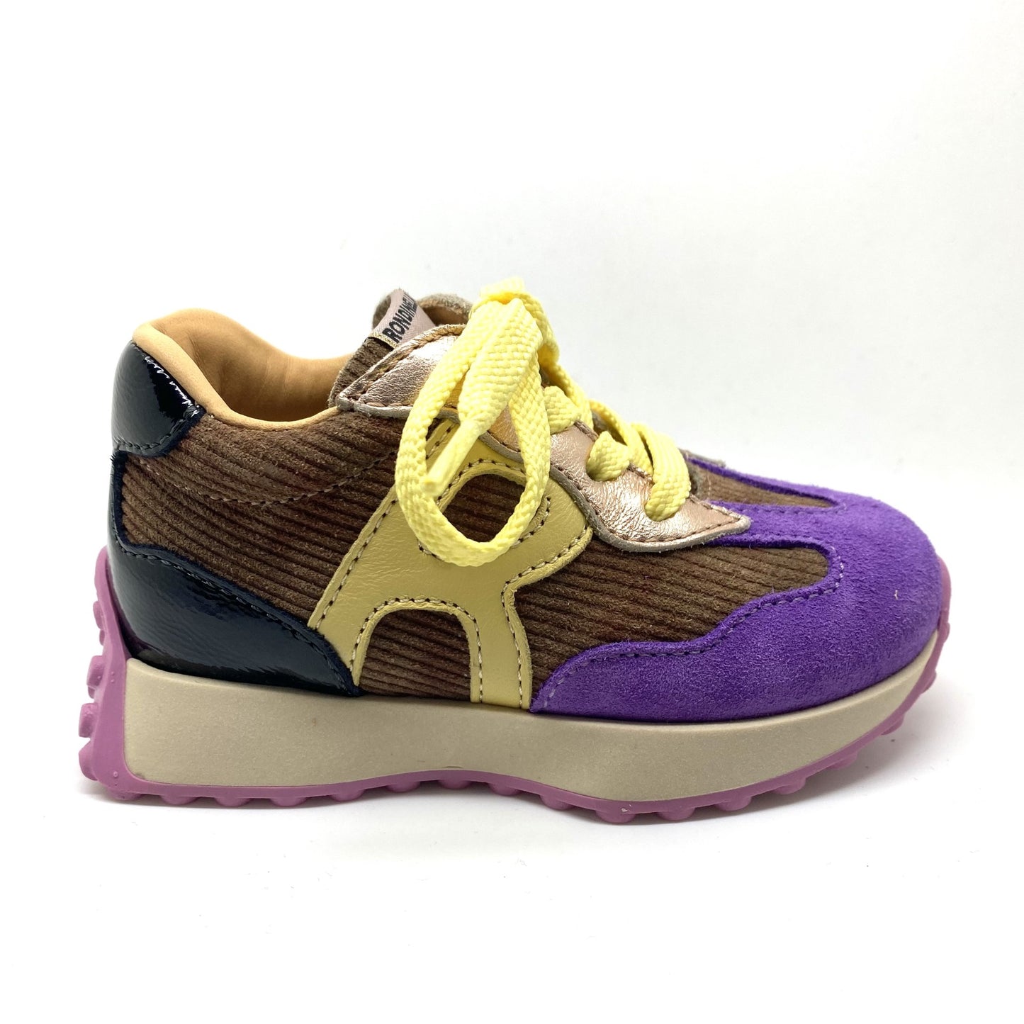 Rondinella runner met gele veter