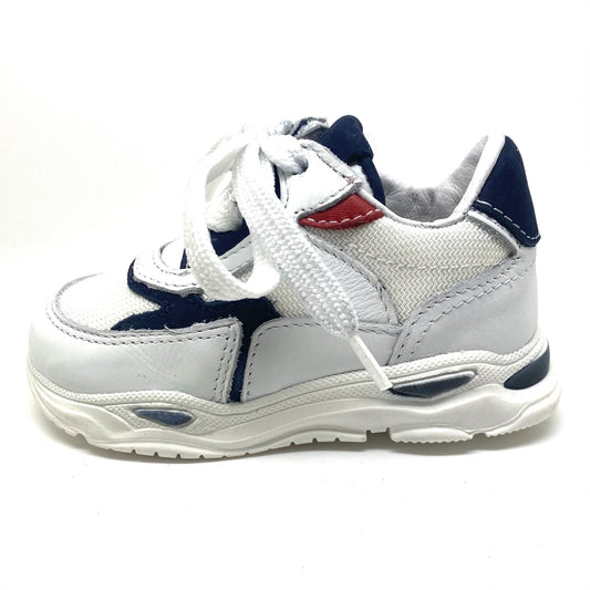 Pinocchio runner wit en blauw