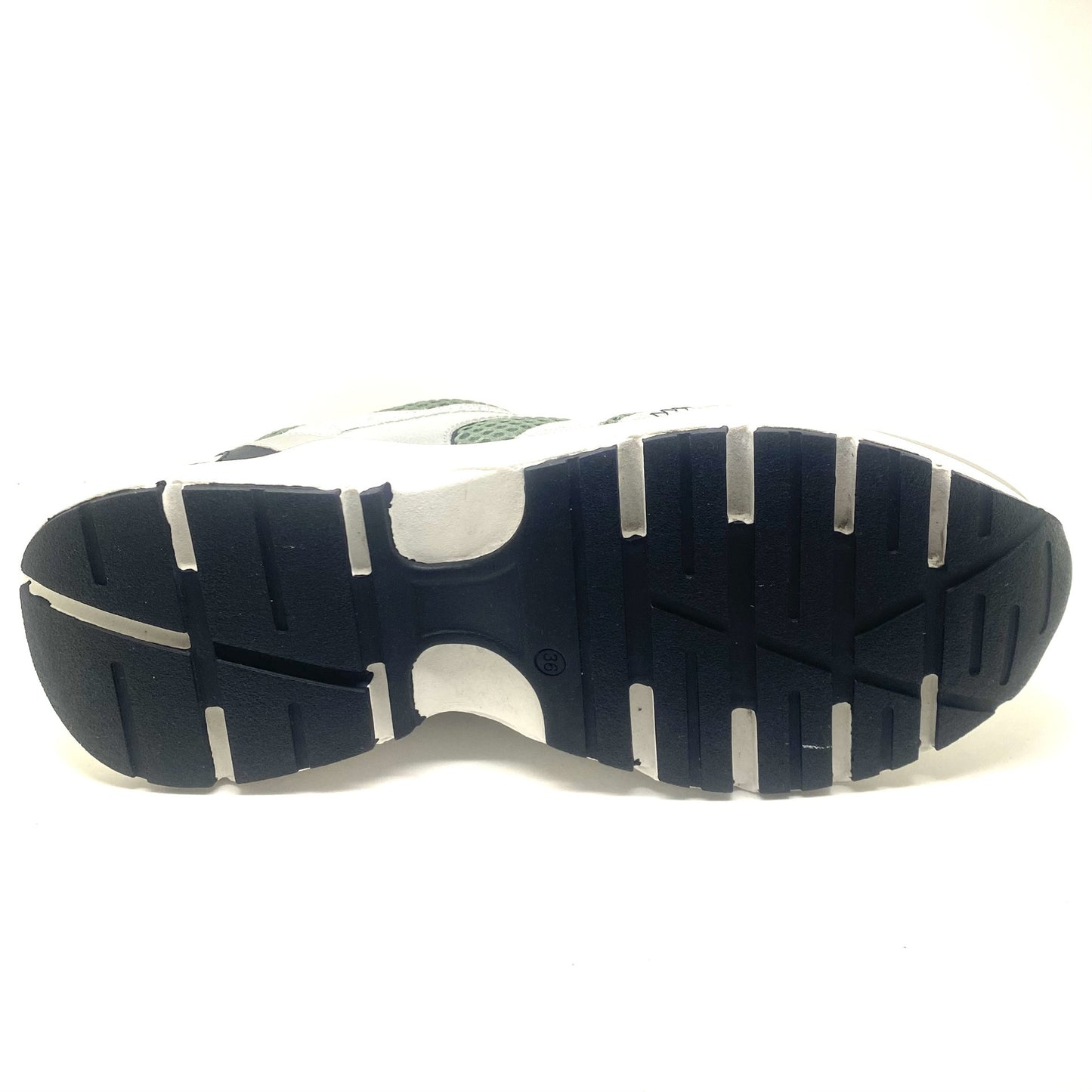 Hip runner groen en zilver