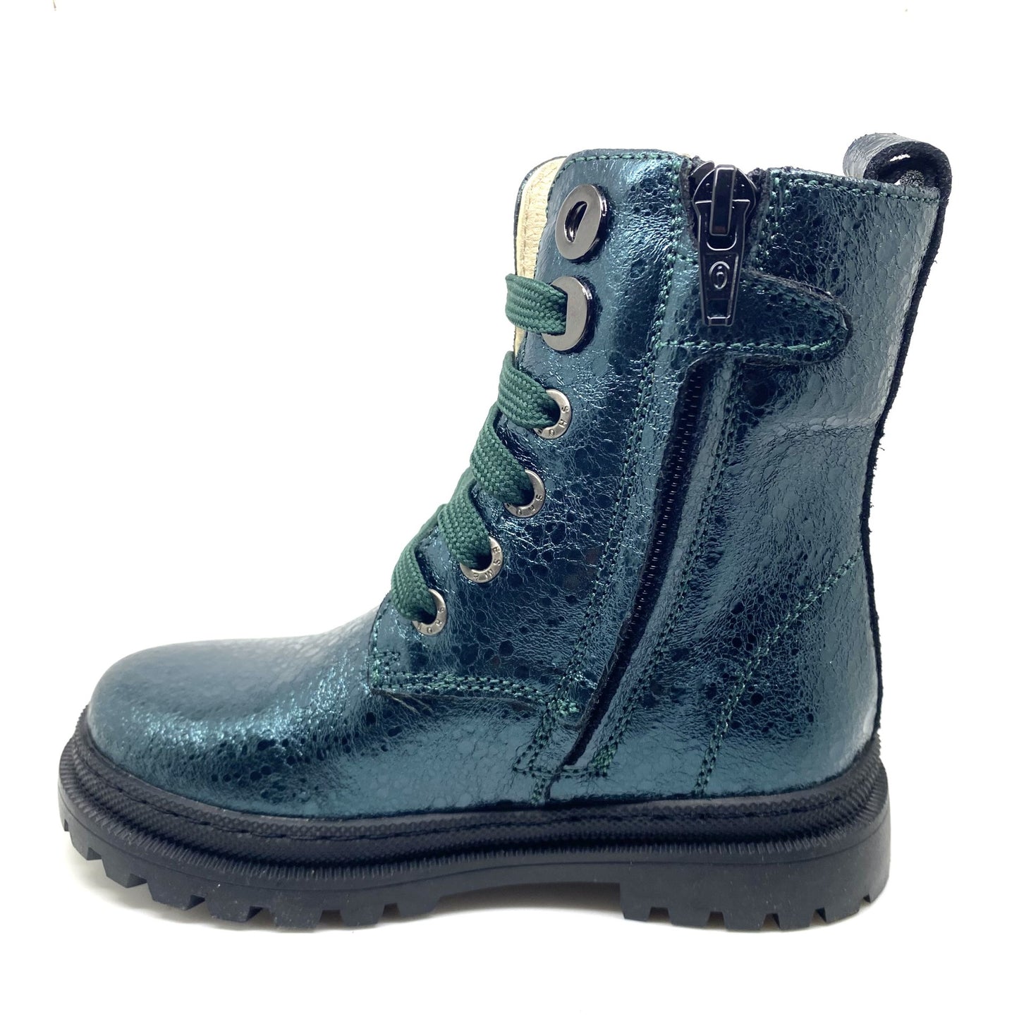 Shoesme hoge groene bottine